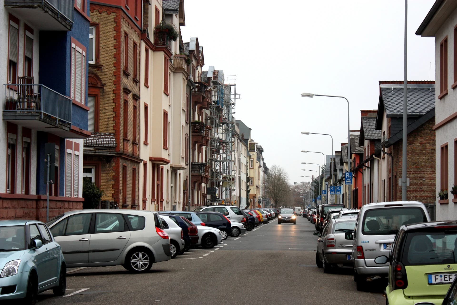 Waldstraße in Frankfurt Niederrad