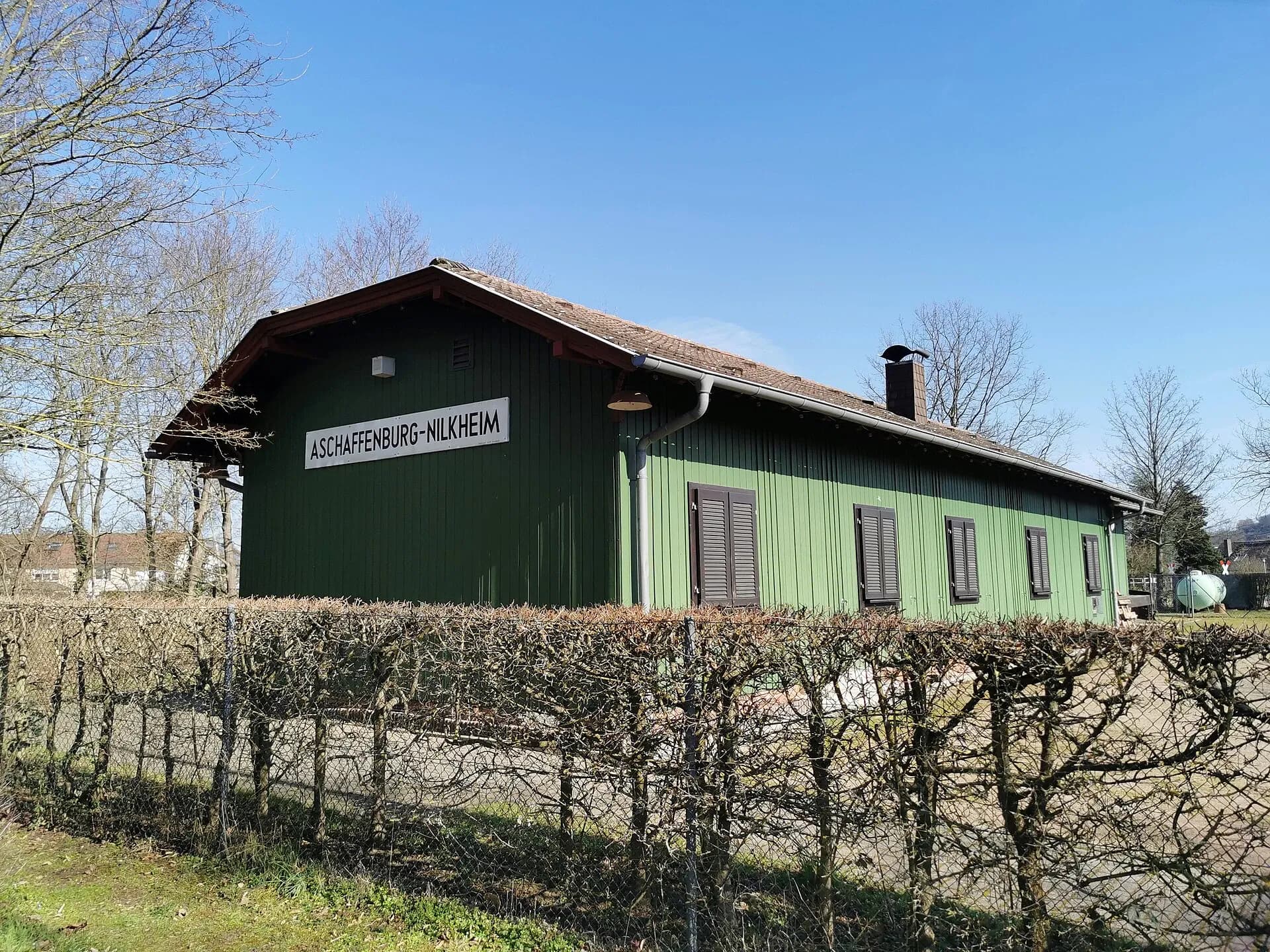 Bahnhof in Aschaffenburg-Nilkheim
