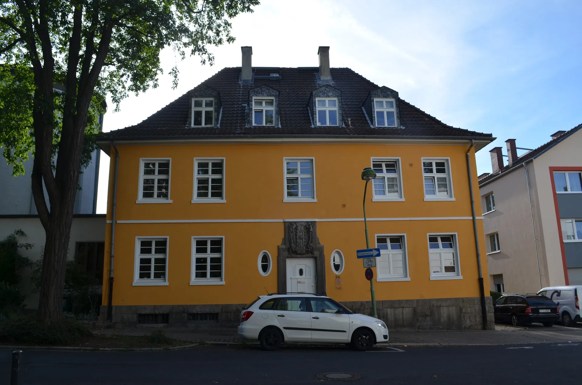 Nonnenpfad 54 von der Straßenseite in Frankfurt-Oberrad