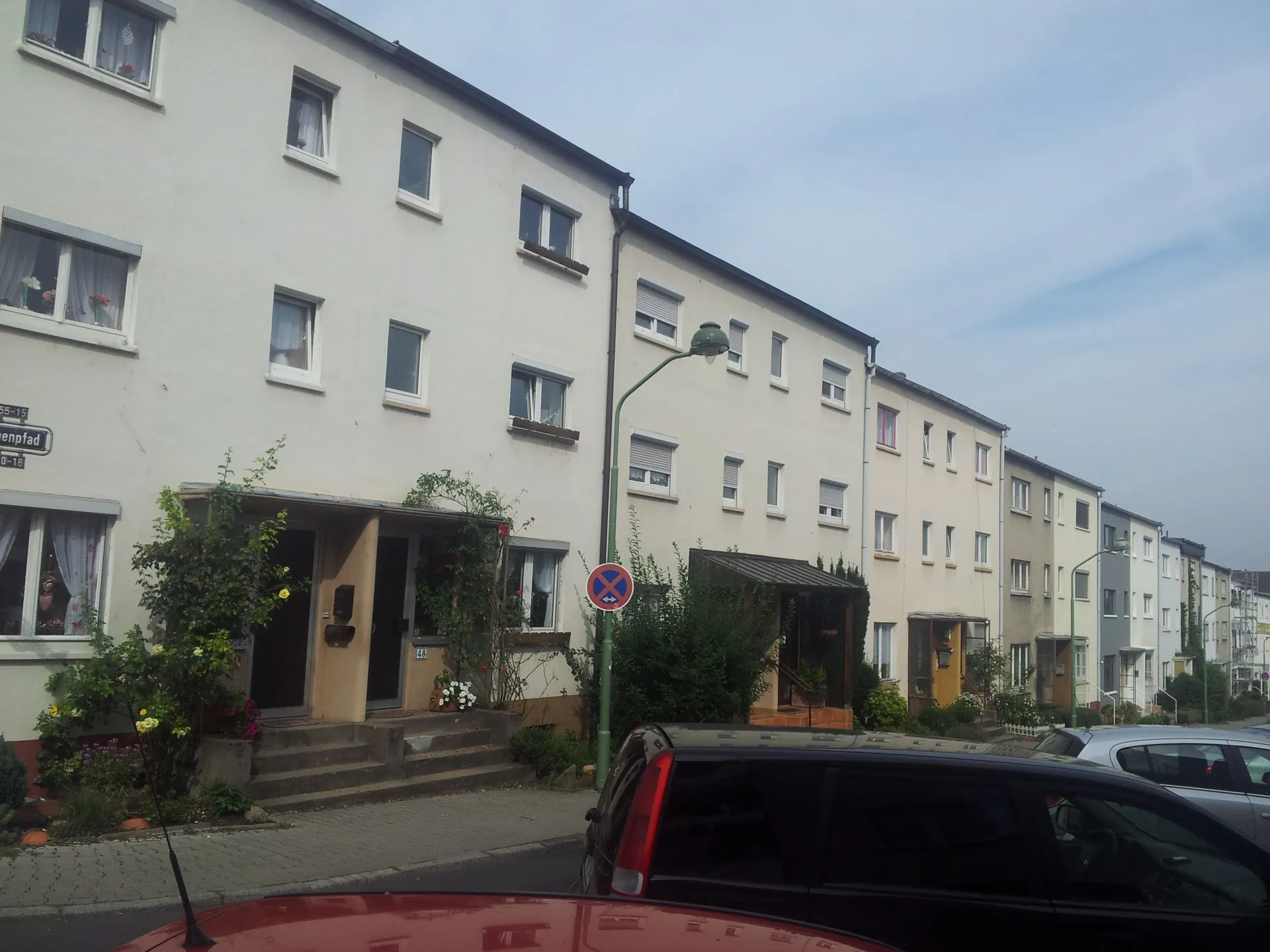 Siedlungsbau am Nonnenpfad in Frankfurt-Oberrad