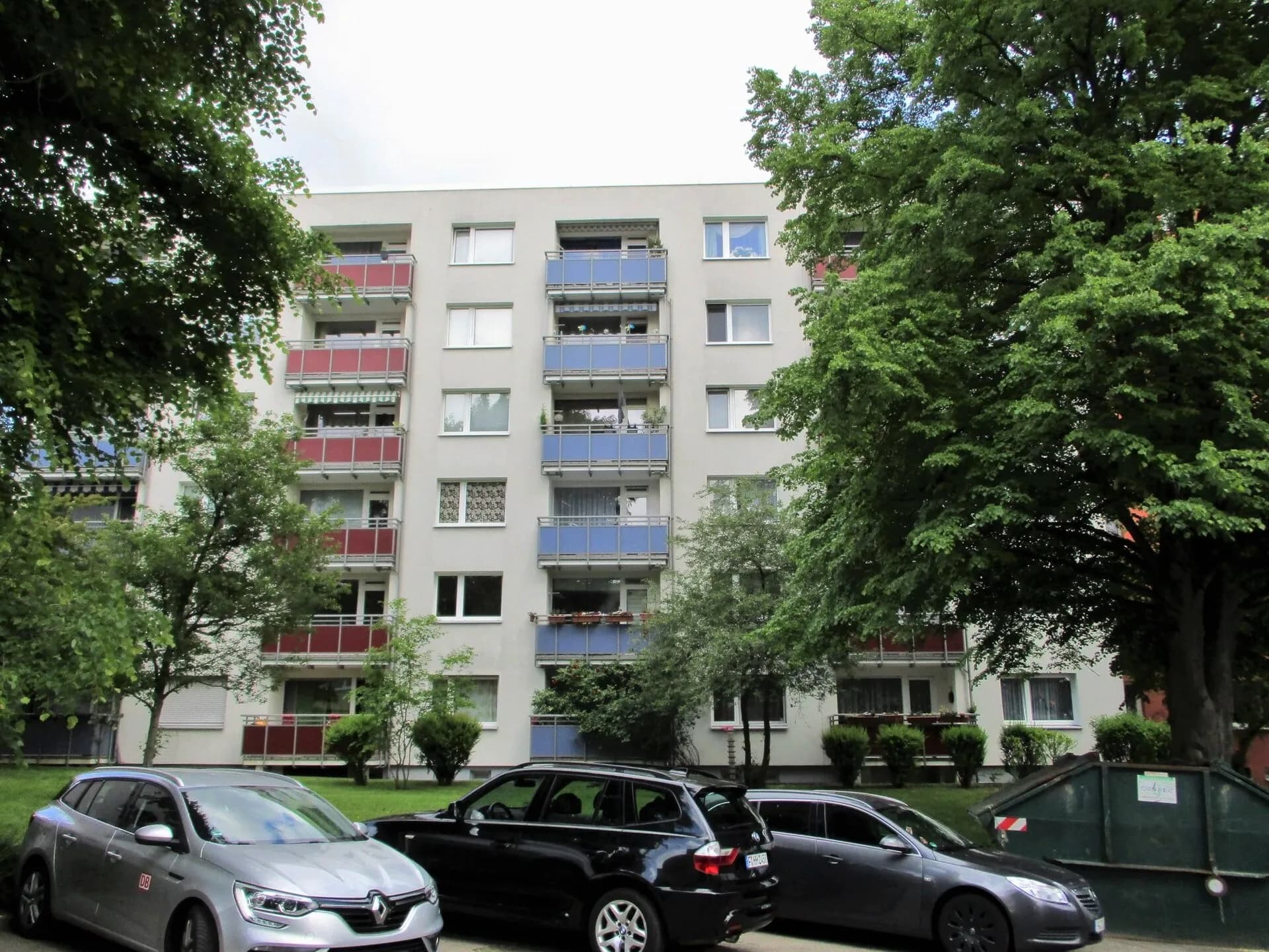Wohnbebauung der Nordweststadt in Frankfurt Niederursel