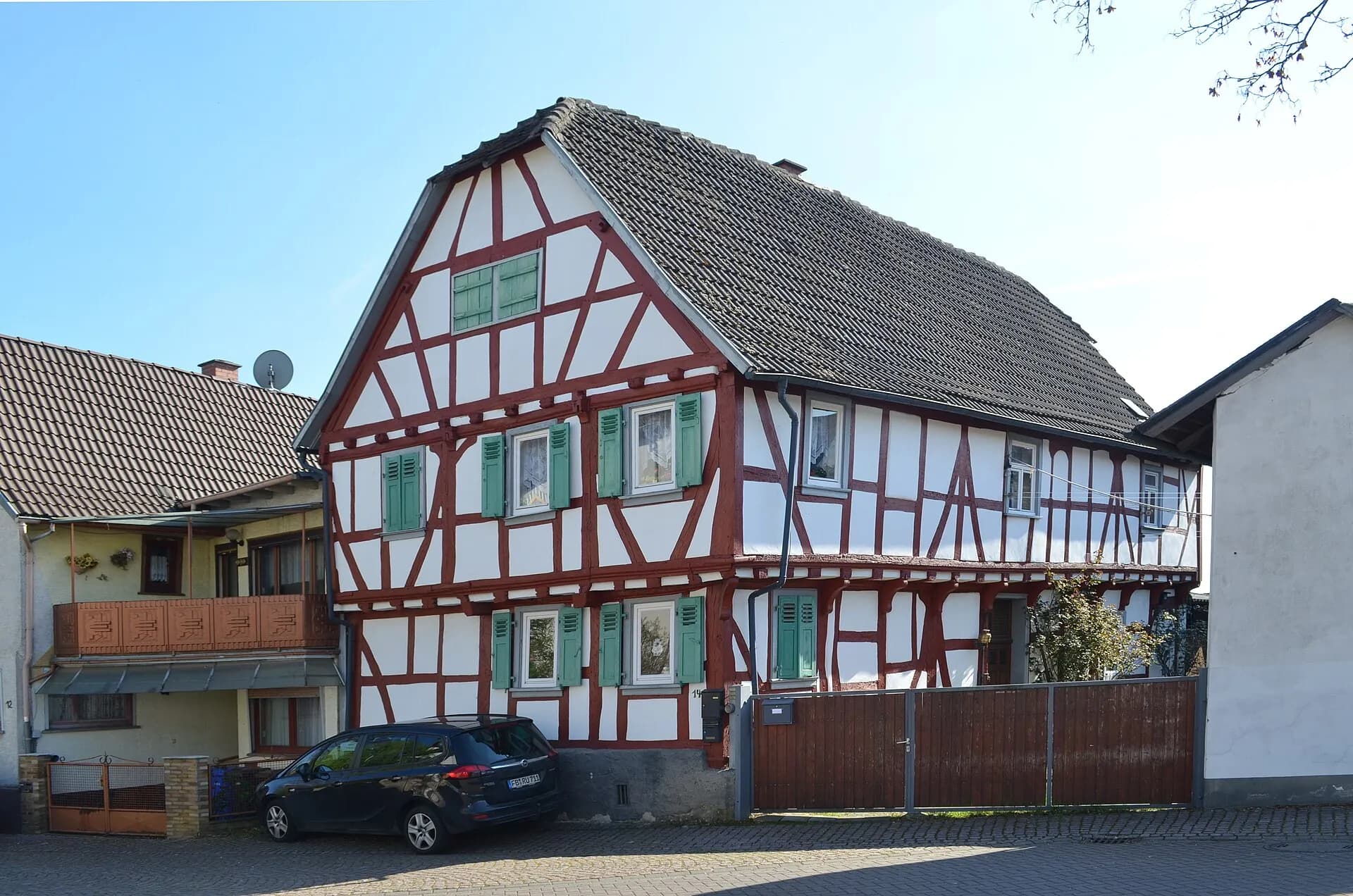 Fachwerkhaus Kirchstraße 14 in Ober-Rosbach, Rosbach vor der Höhe