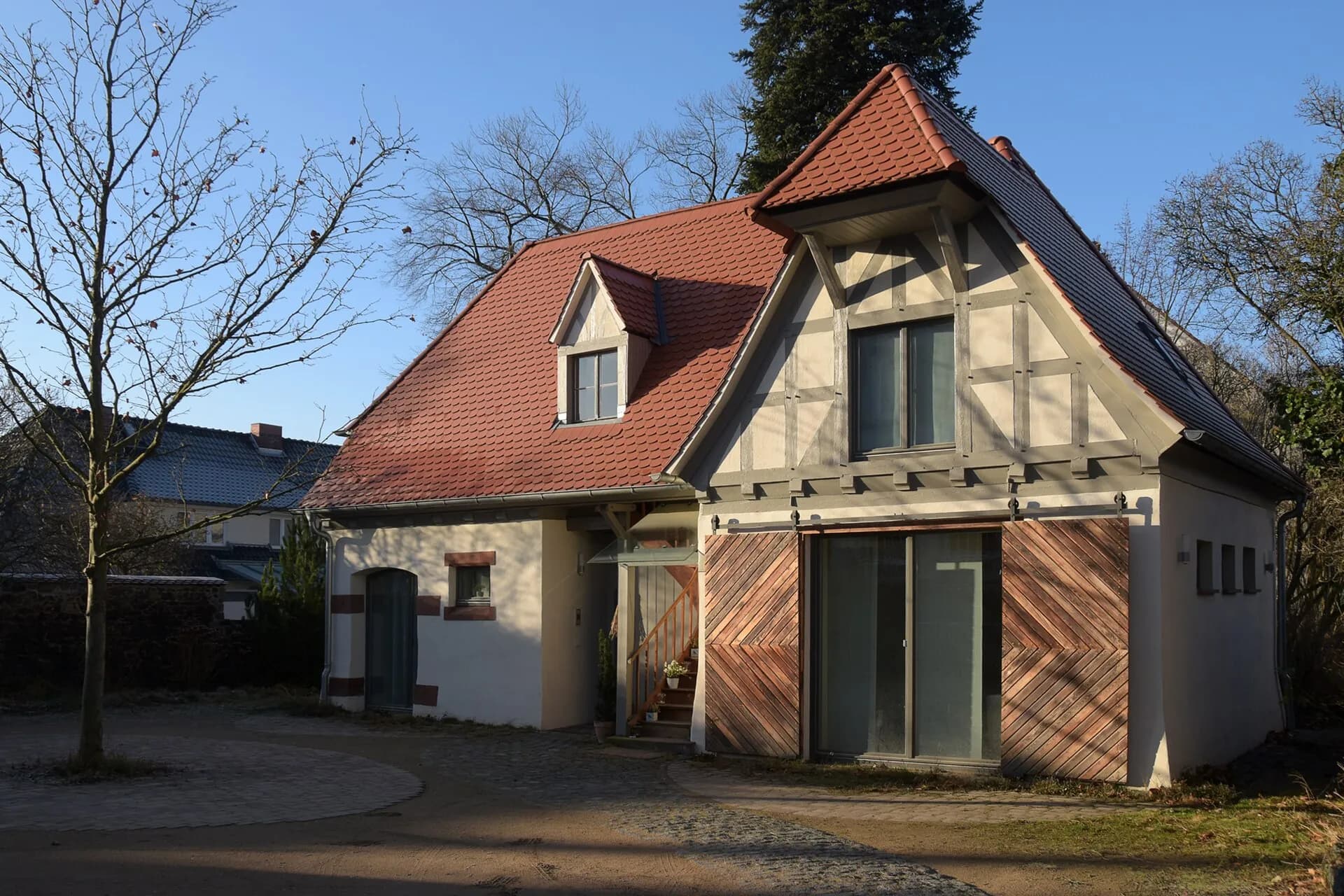 Remise der ehemaligen Oberförsterei in Darmstadt-Eberstadt