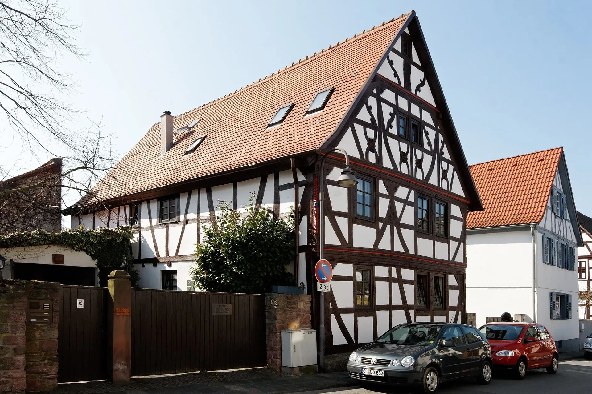Fachwerkhaus in der Obergasse 17 in Langen