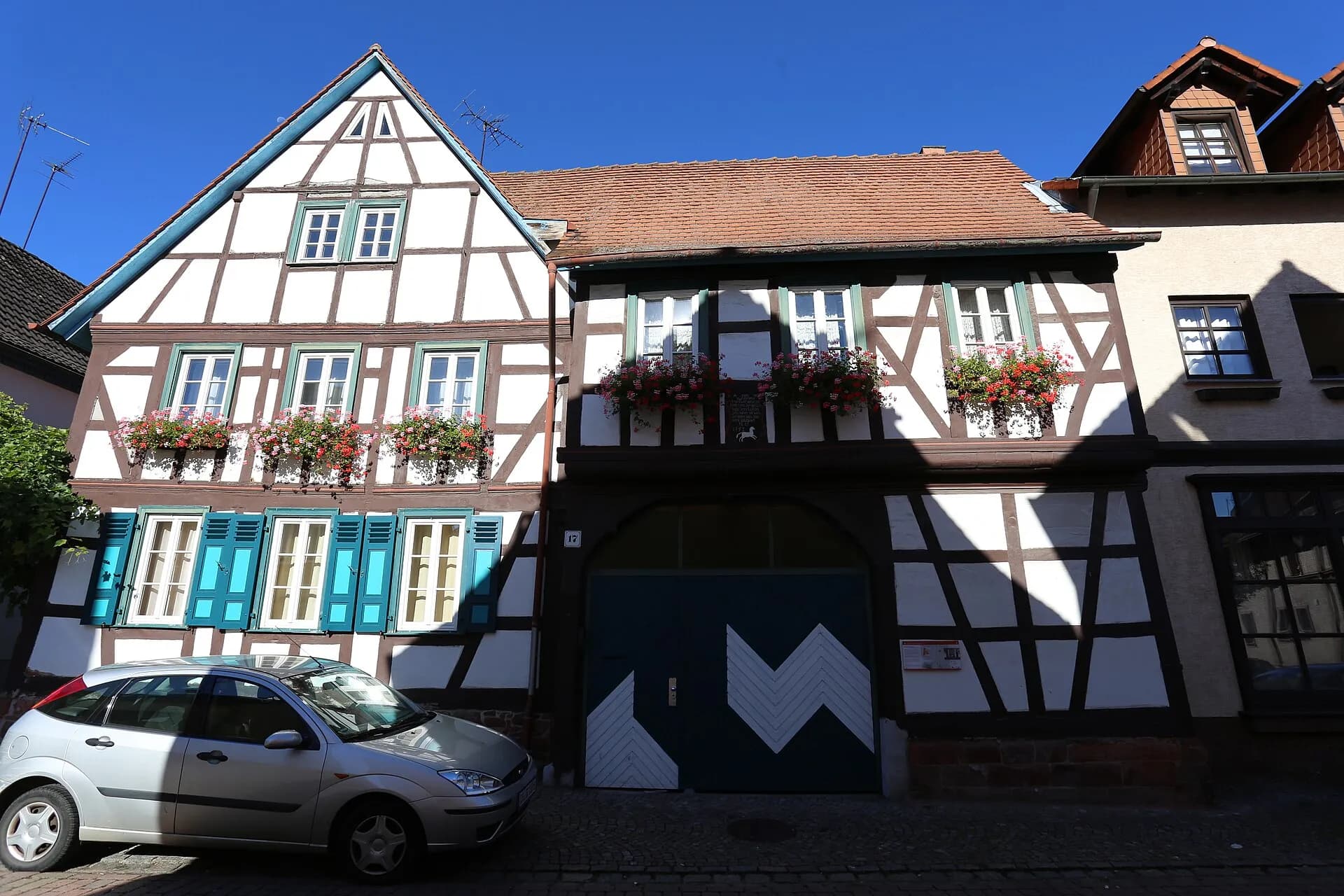 Fachwerkhof Obergasse 17 in Groß-Umstadt