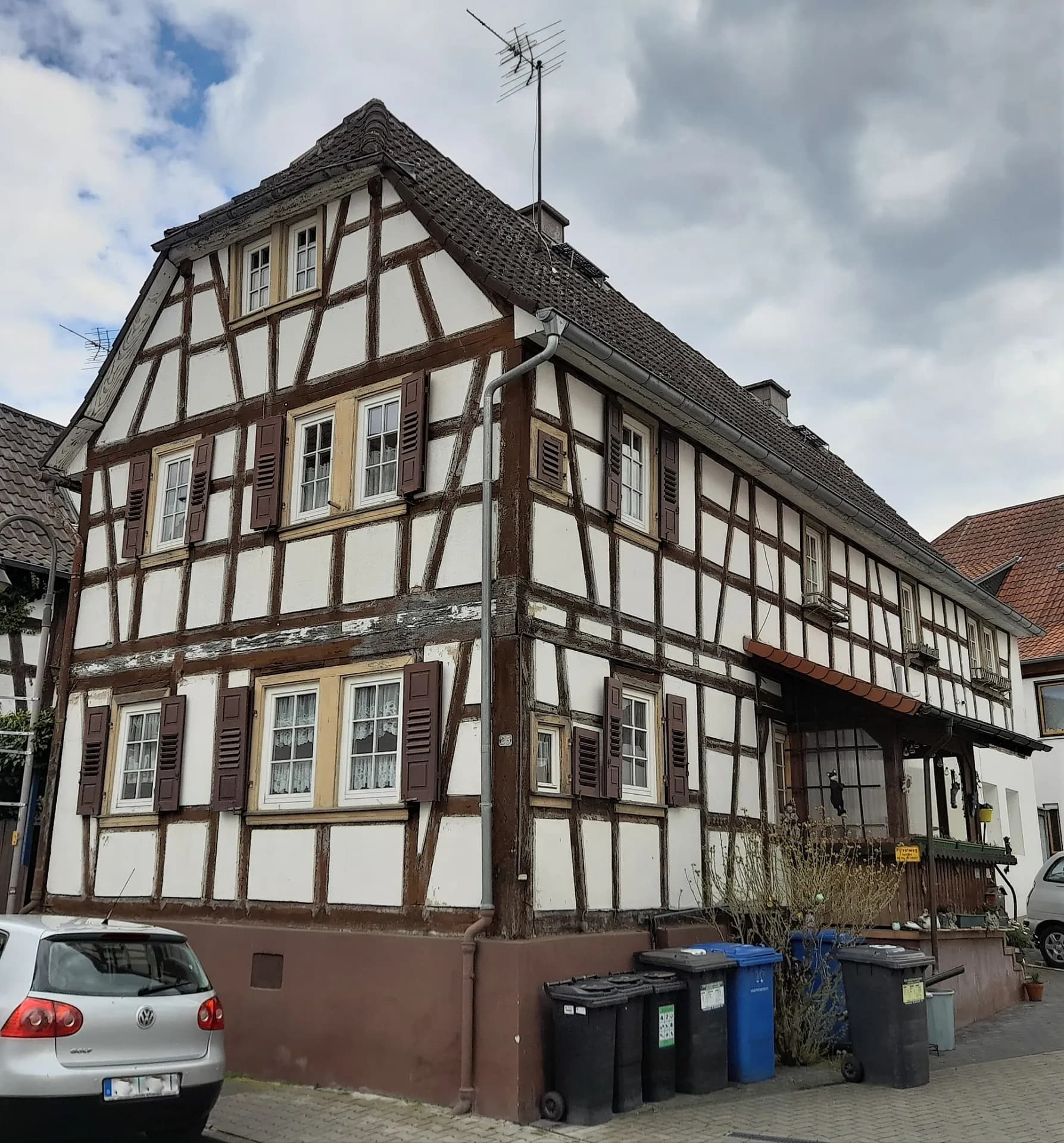 Fachwerkhaus in der Obergasse 25 in Langen