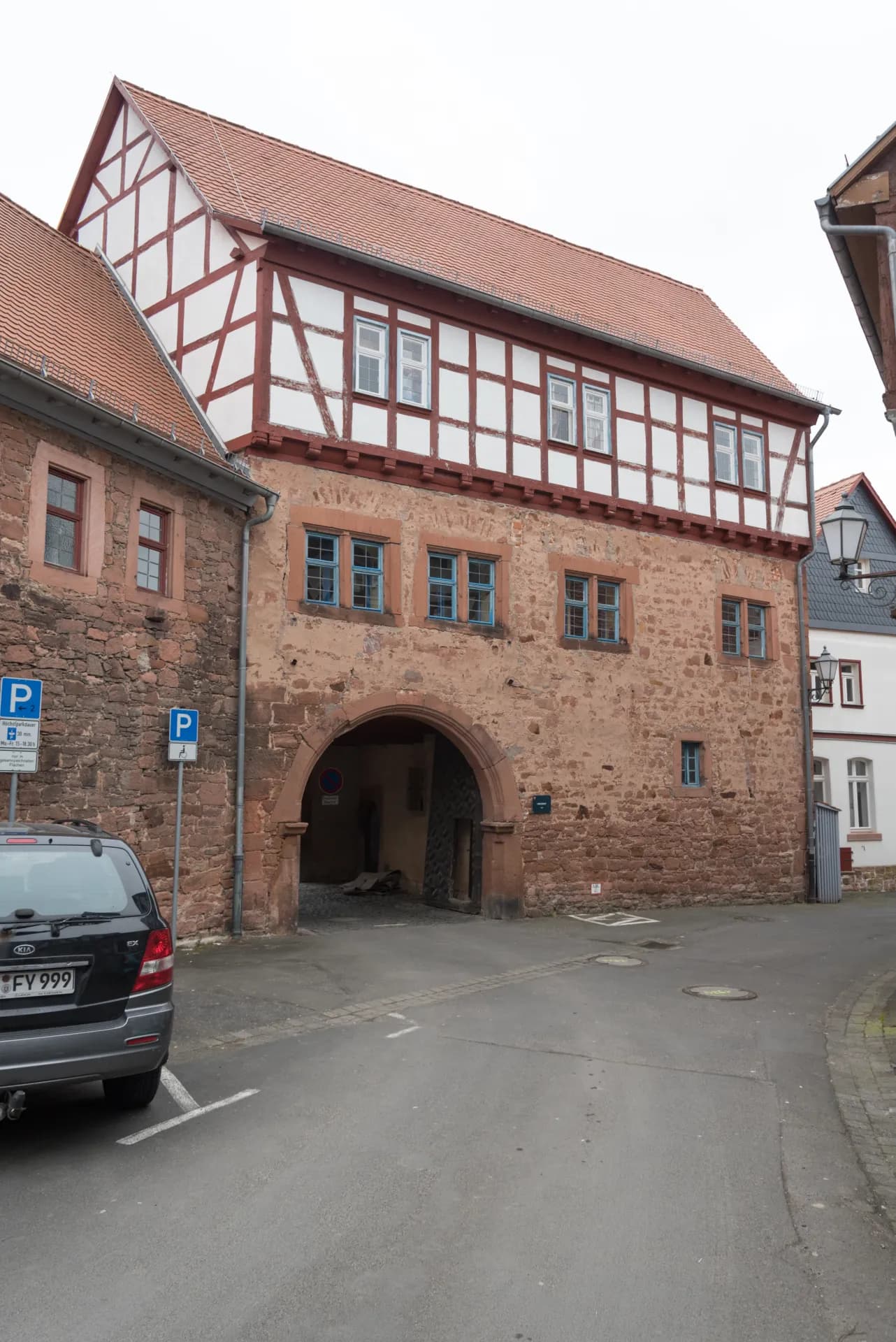 Torhaus des Oberhofs in Büdingen