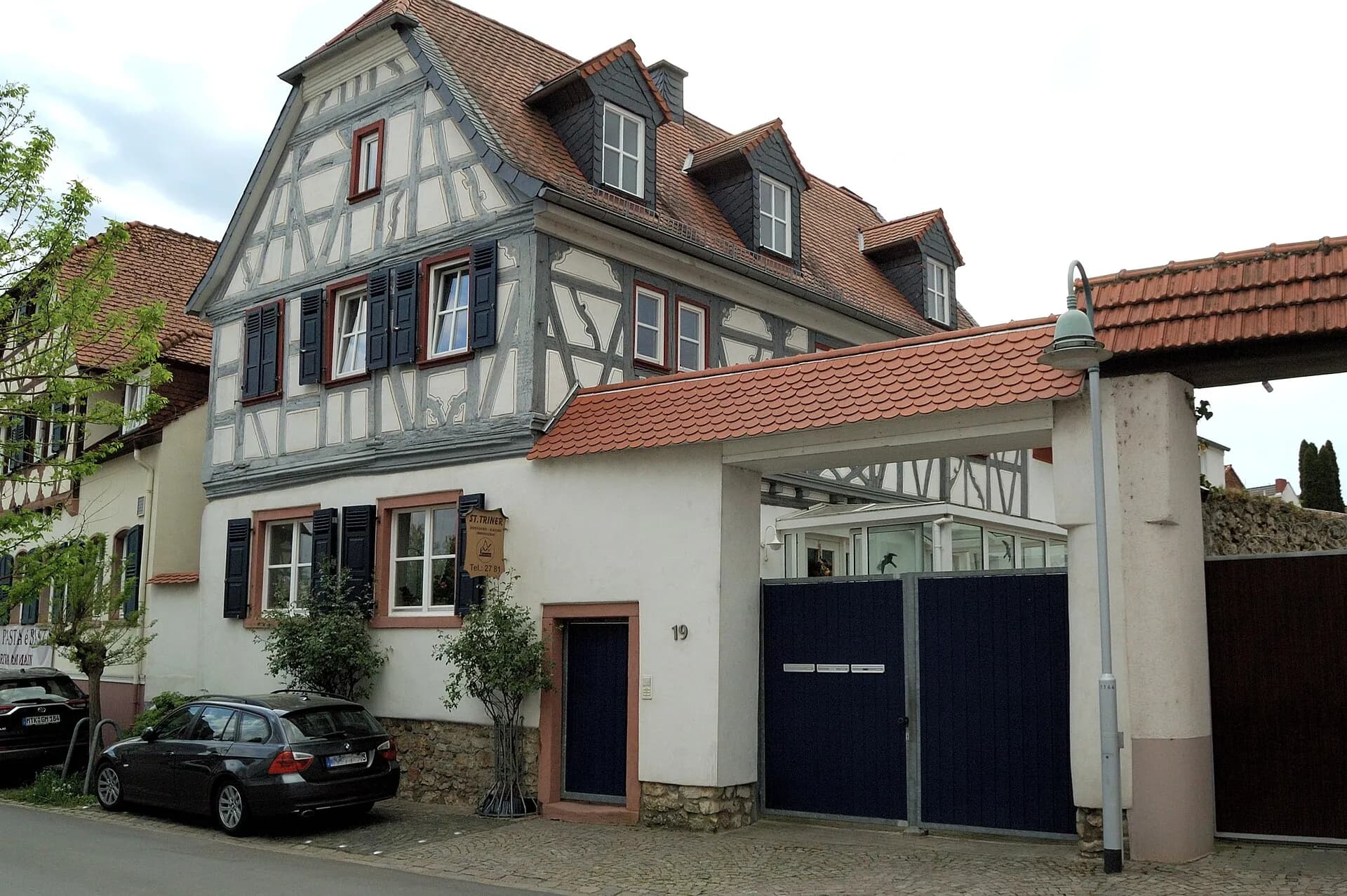 Hofanlage in der Obermainstraße in Flörsheim am Main