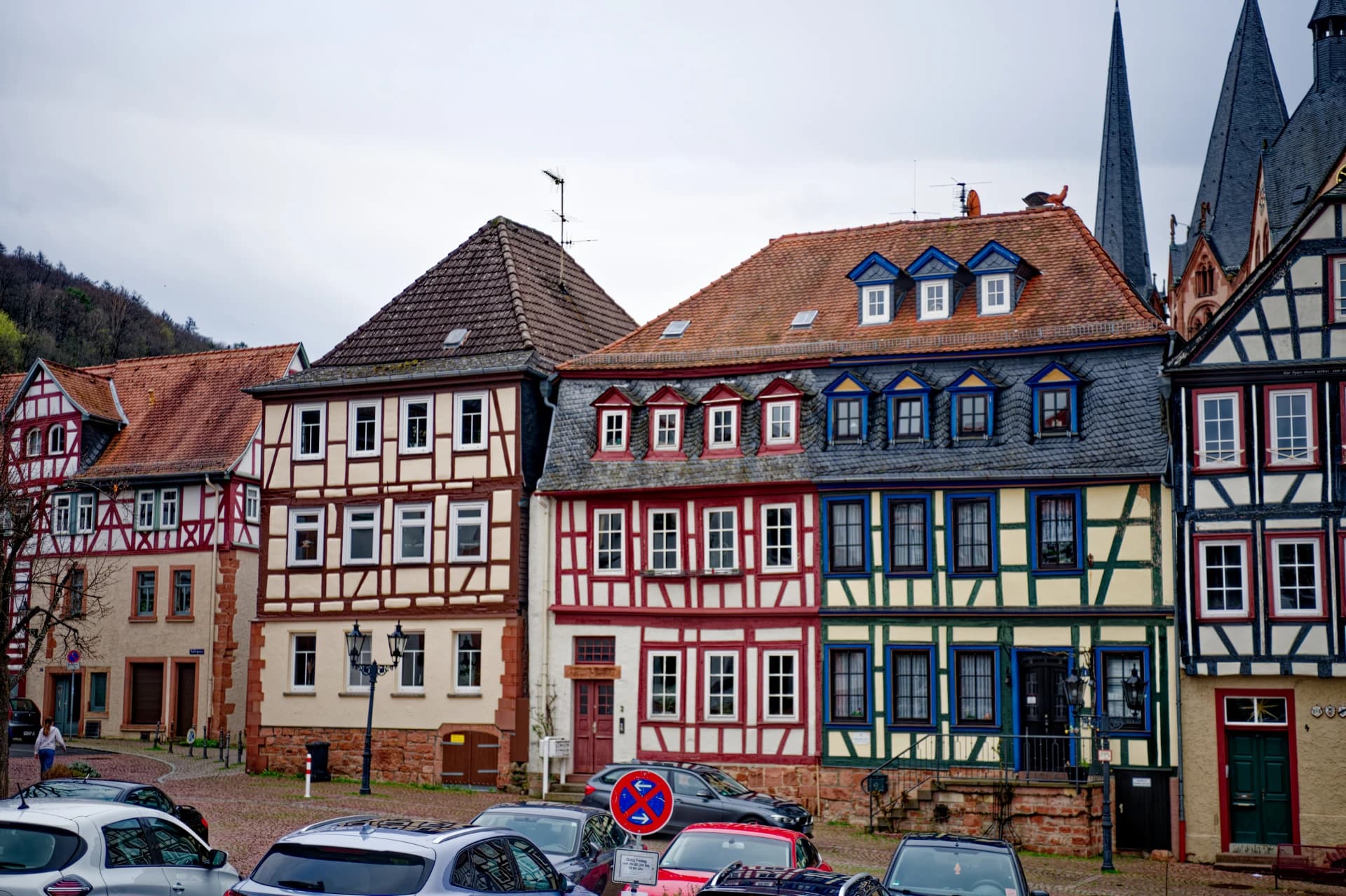 Fachwerkhäuser Obermarkt 1 bis 3 in Gelnhausen