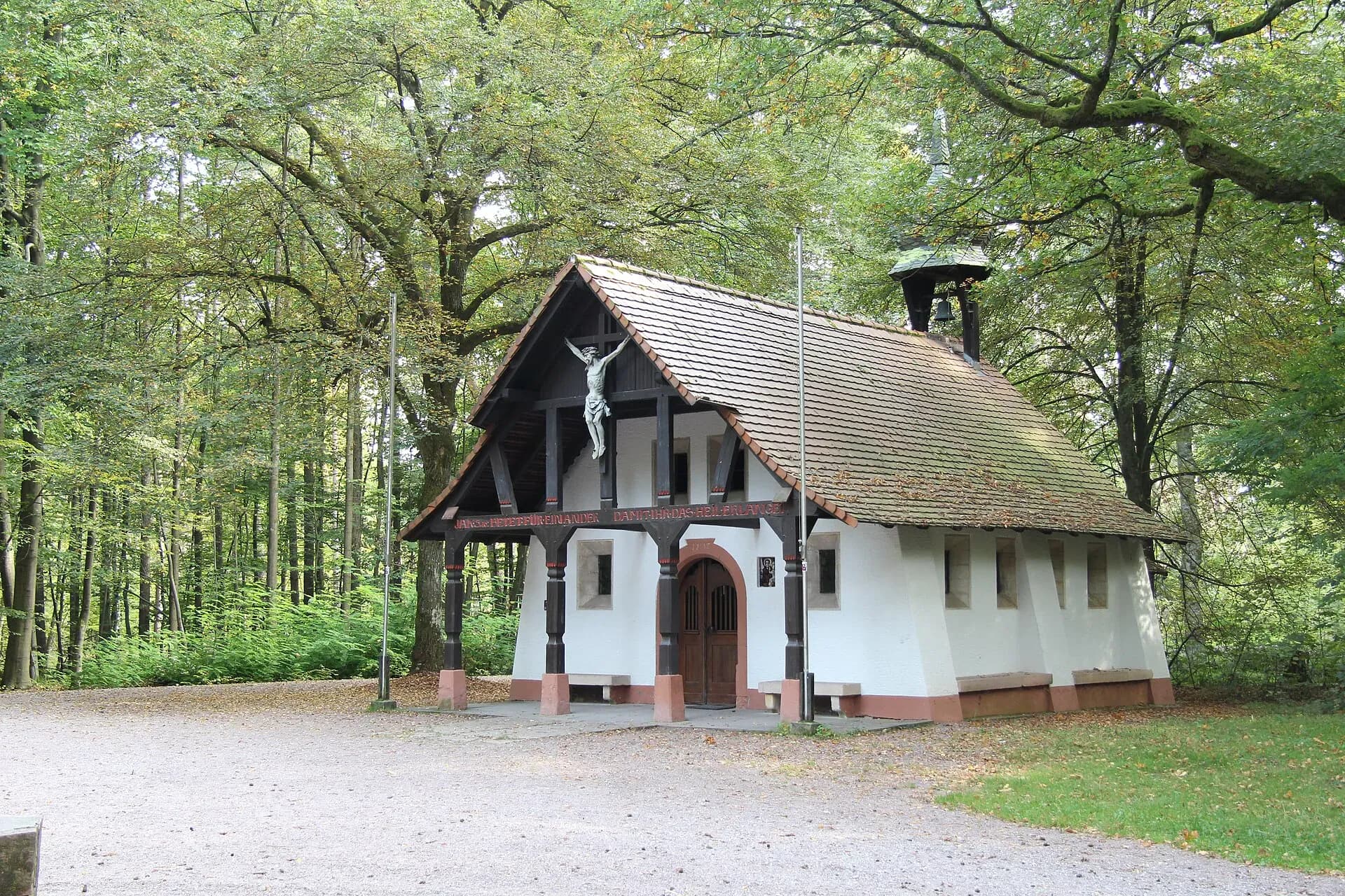 Kapelle Maria Frieden im Wald bei Aschaffenburg-Obernau