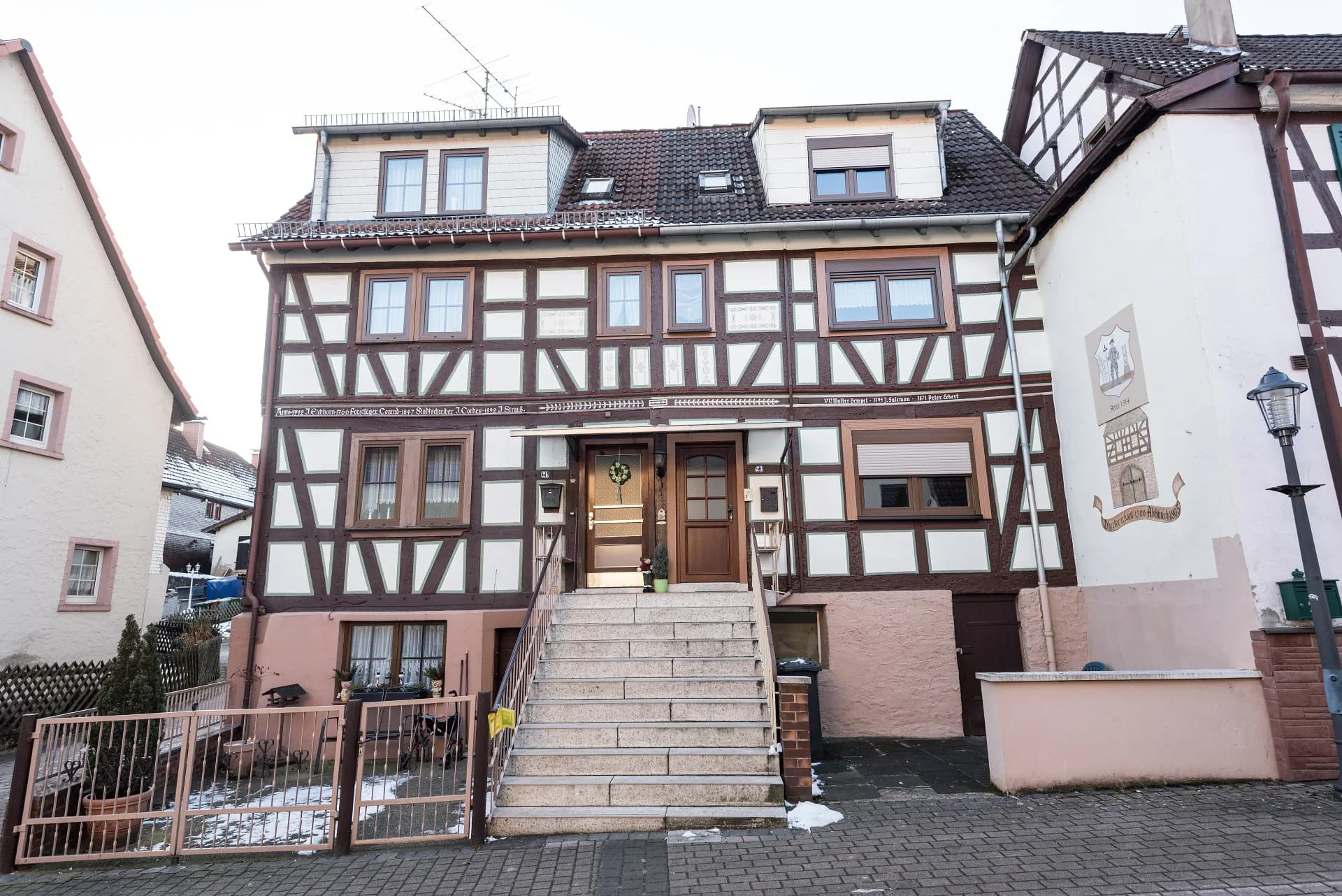 Fachwerkhäuser Obertor 21 und 23 in Wächtersbach