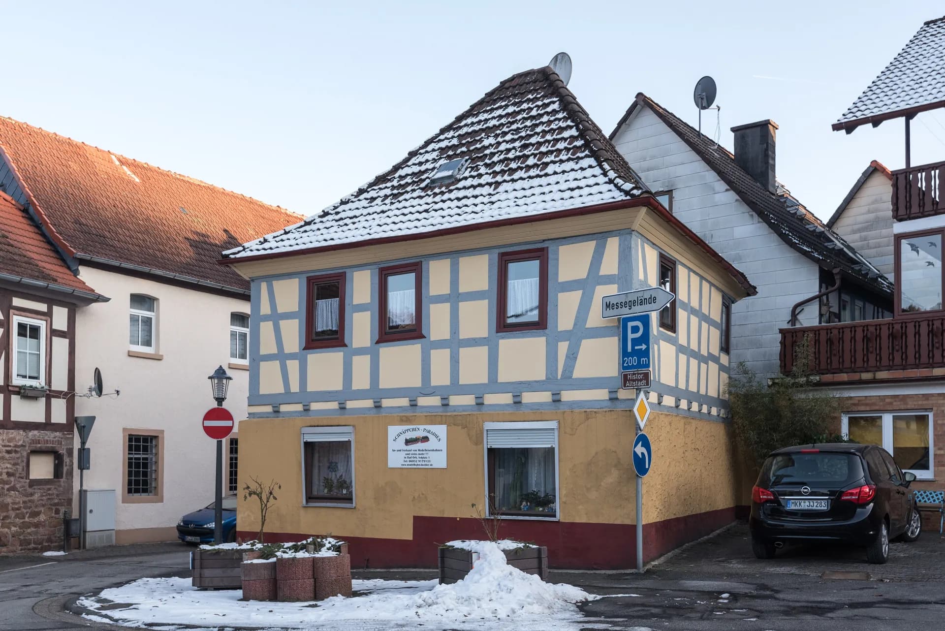Straßenansicht am Obertor 27 in Wächtersbach
