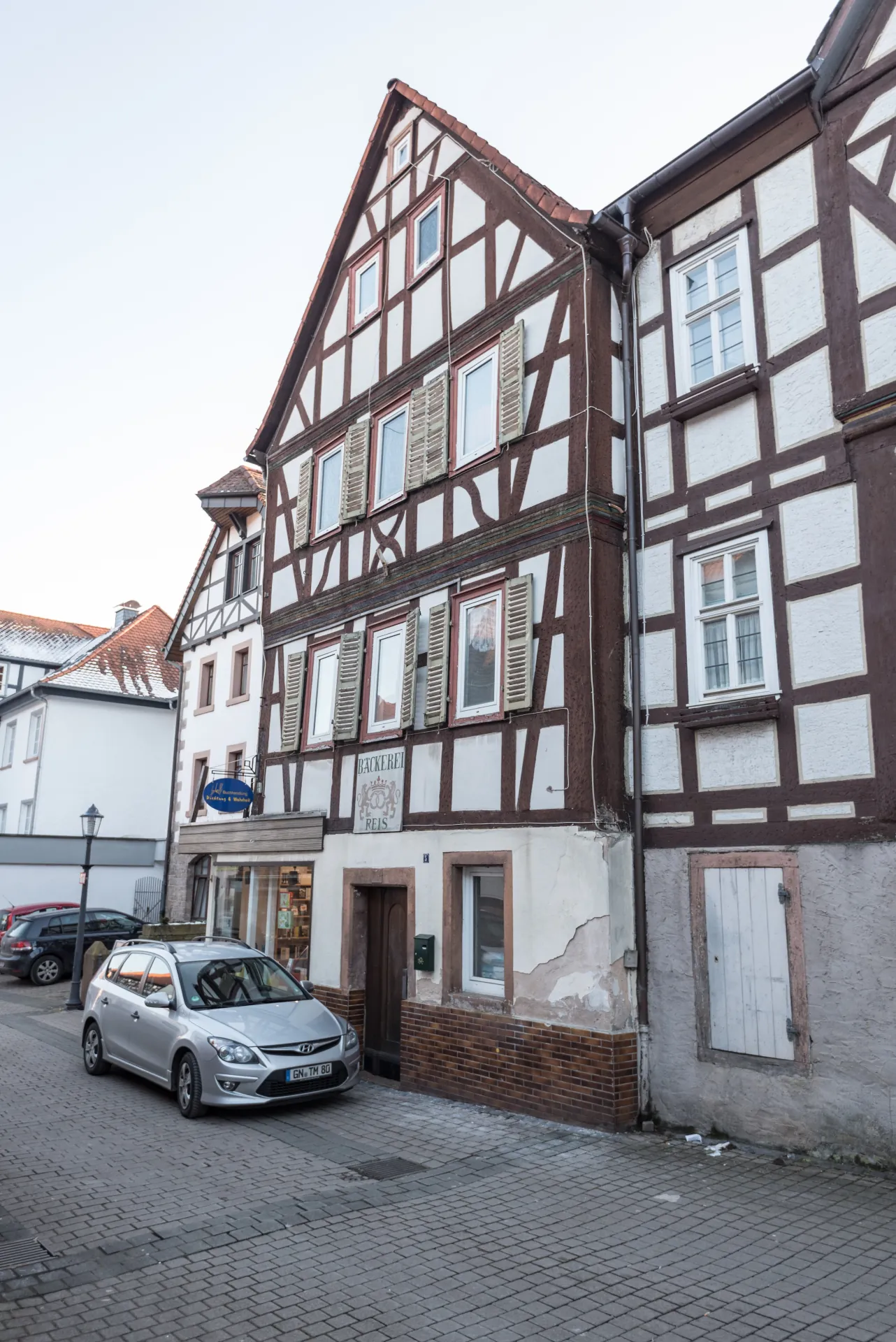 Giebelansicht des Hauses Obertor 5 in Wächtersbach