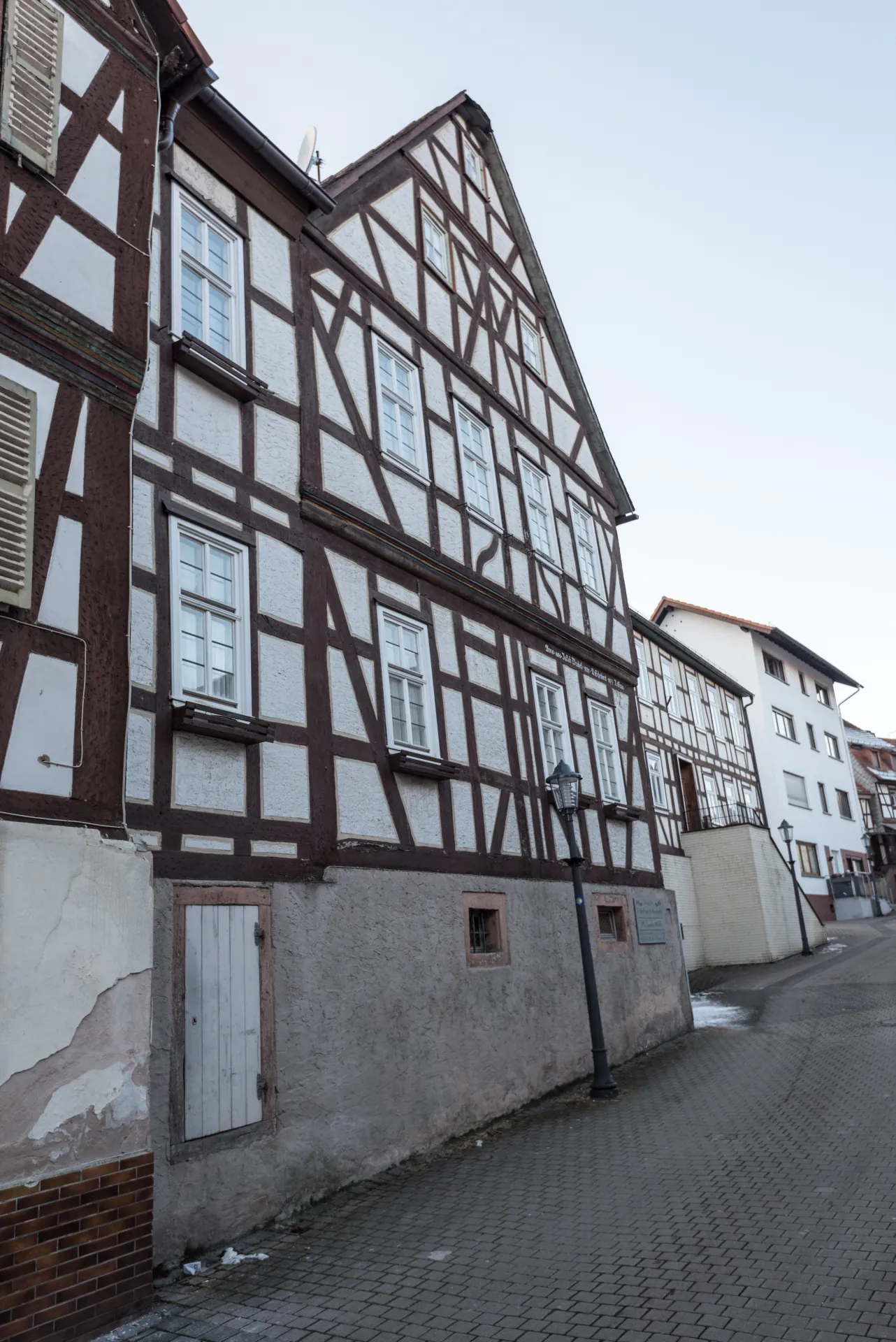 Straßenzug am Obertor 7 in Wächtersbach
