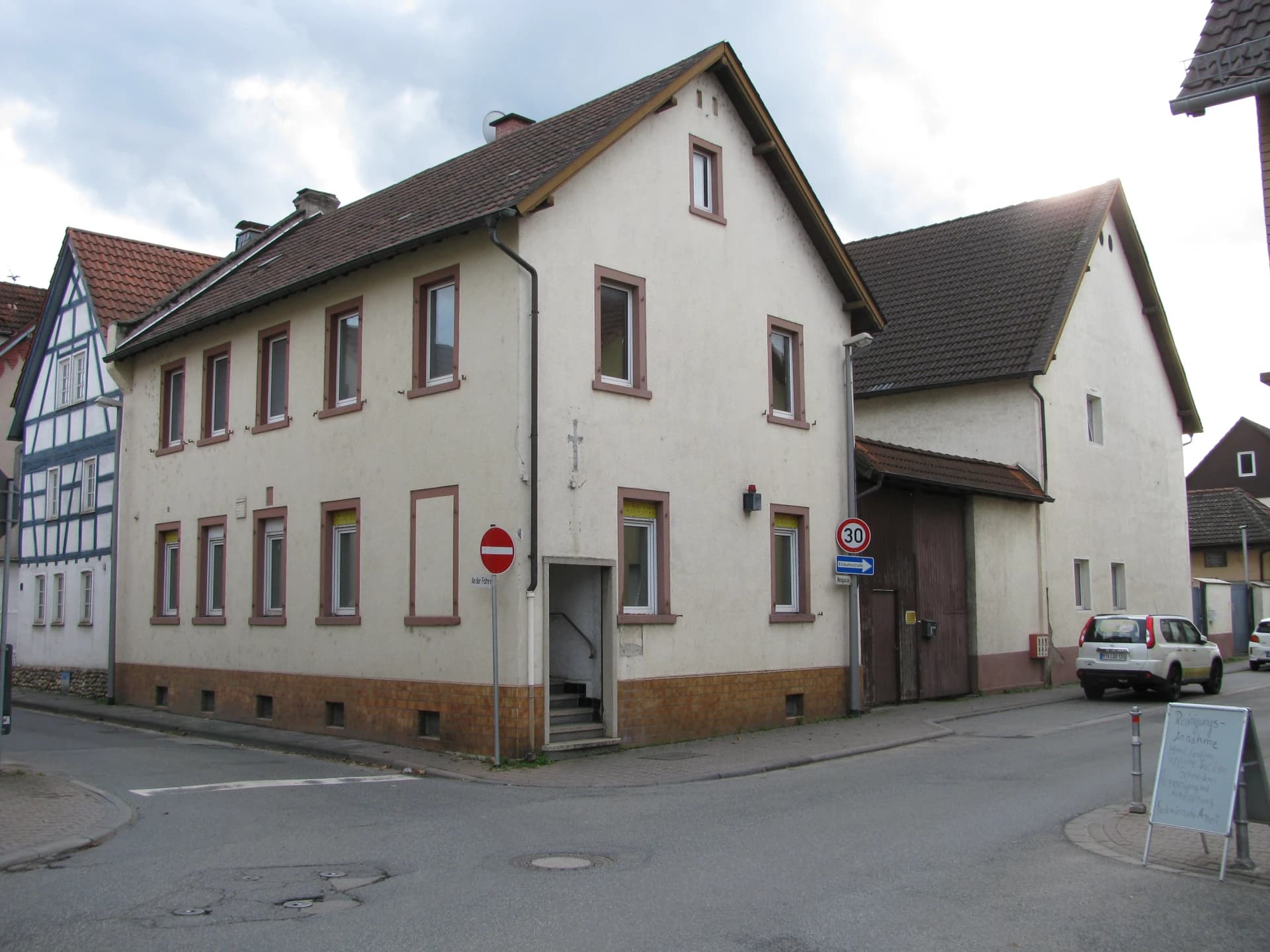 Eckhaus in der Neugasse in Okriftel, Hattersheim am Main