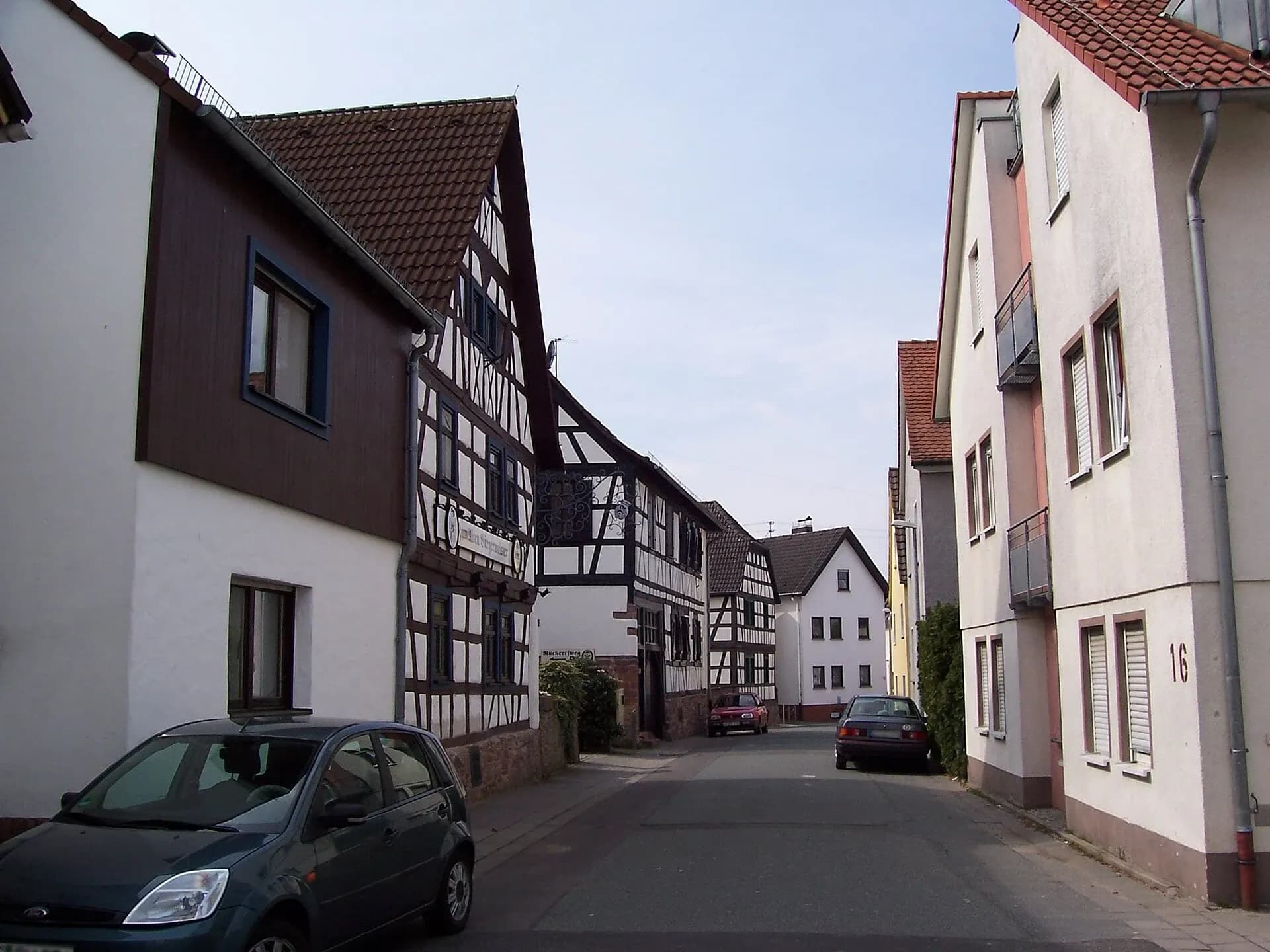 Fachwerkzeile Am Alten Rathaus in Dreieich-Offenthal