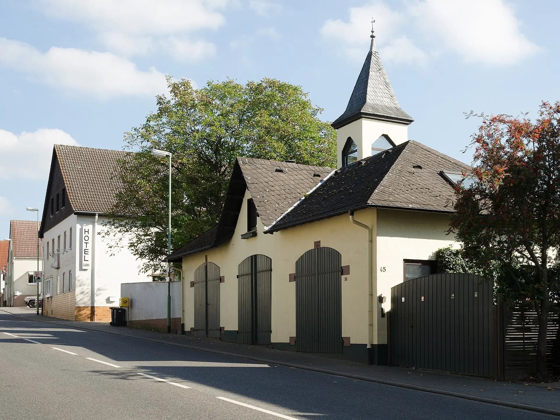 Hofanlage an der Florstädter Straße im Stadtteil Ossenheim in Friedberg (Hessen)