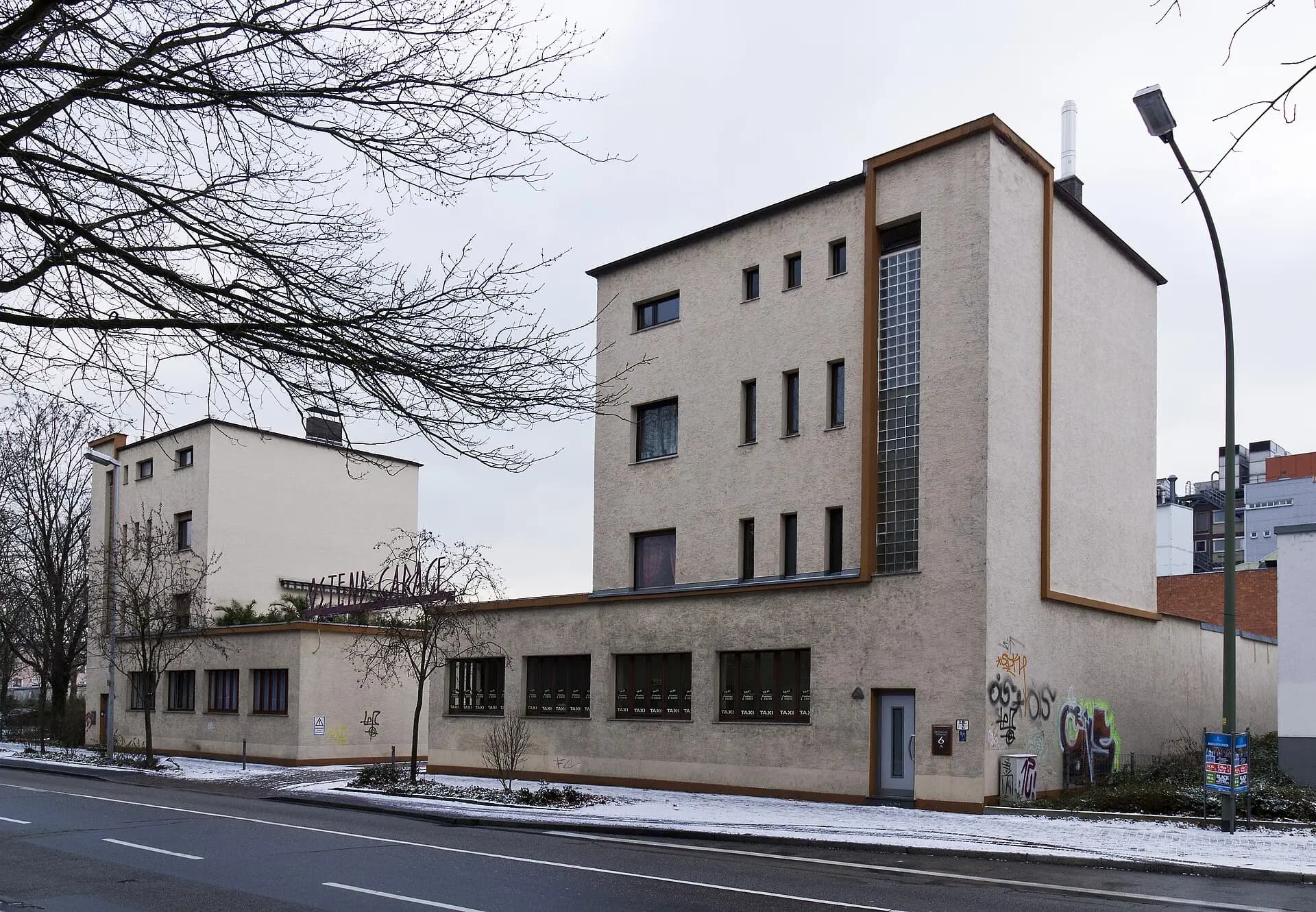 Ehemalige Ostend-Garage in Hanau