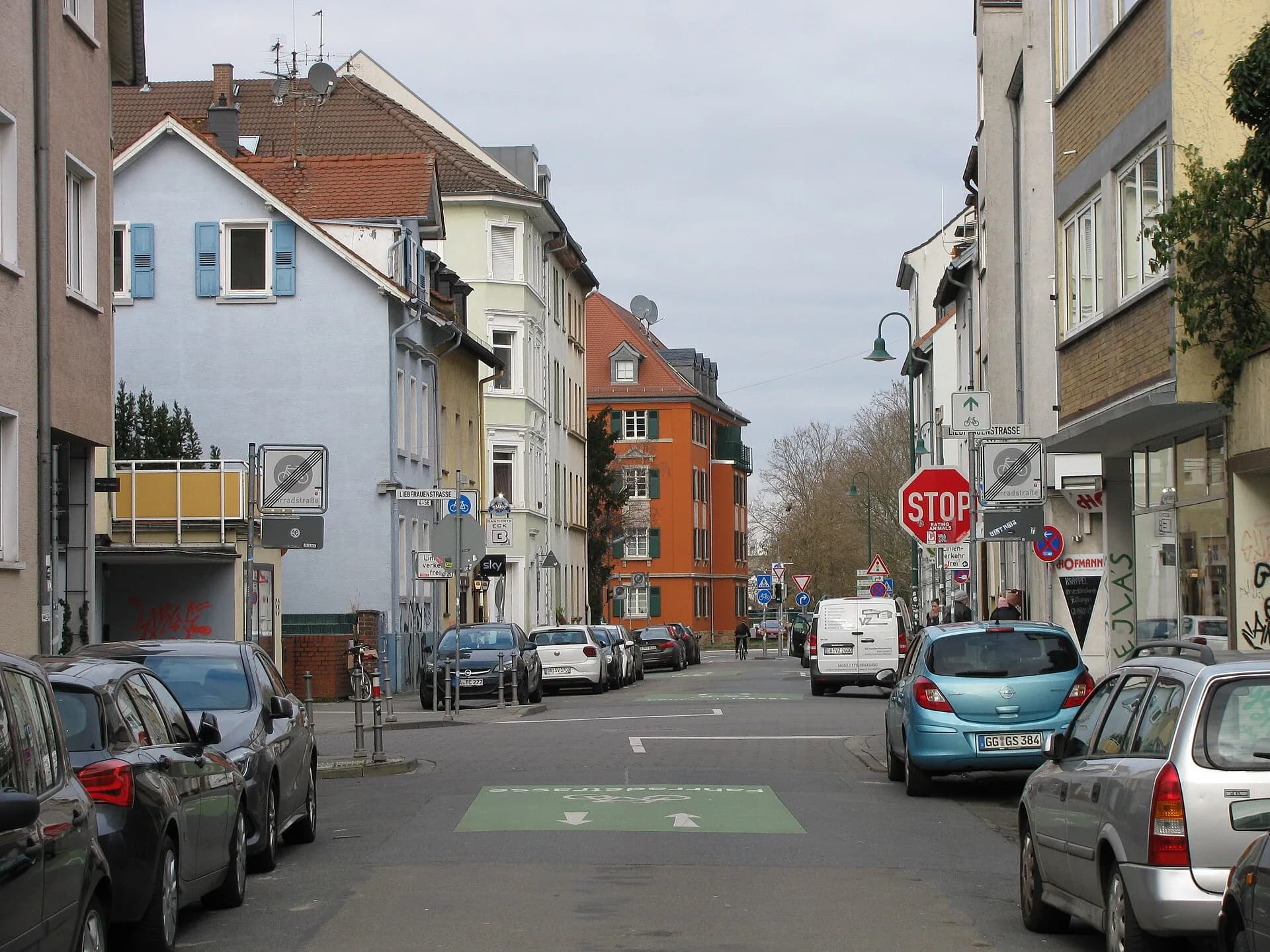 Pankratiusstraße in Darmstadt-Nord