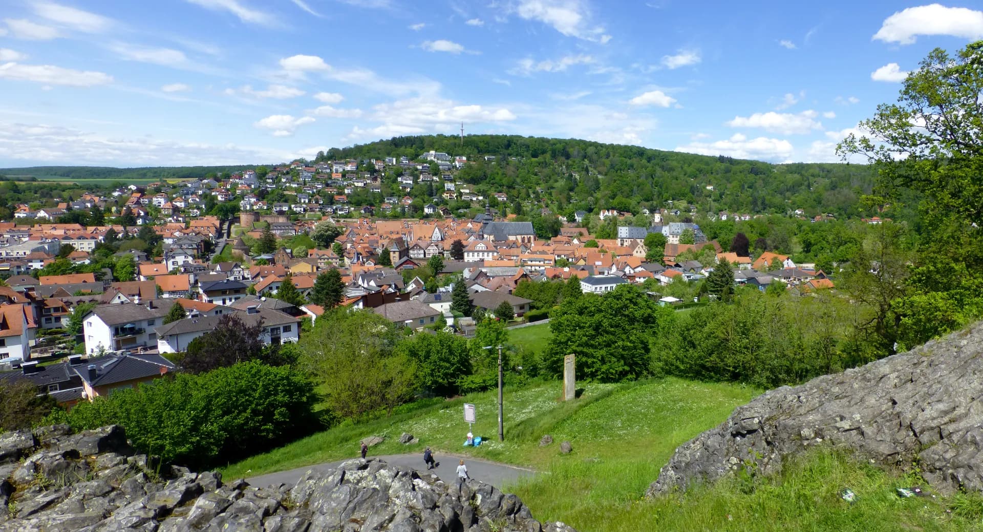 Panorama von Büdingen