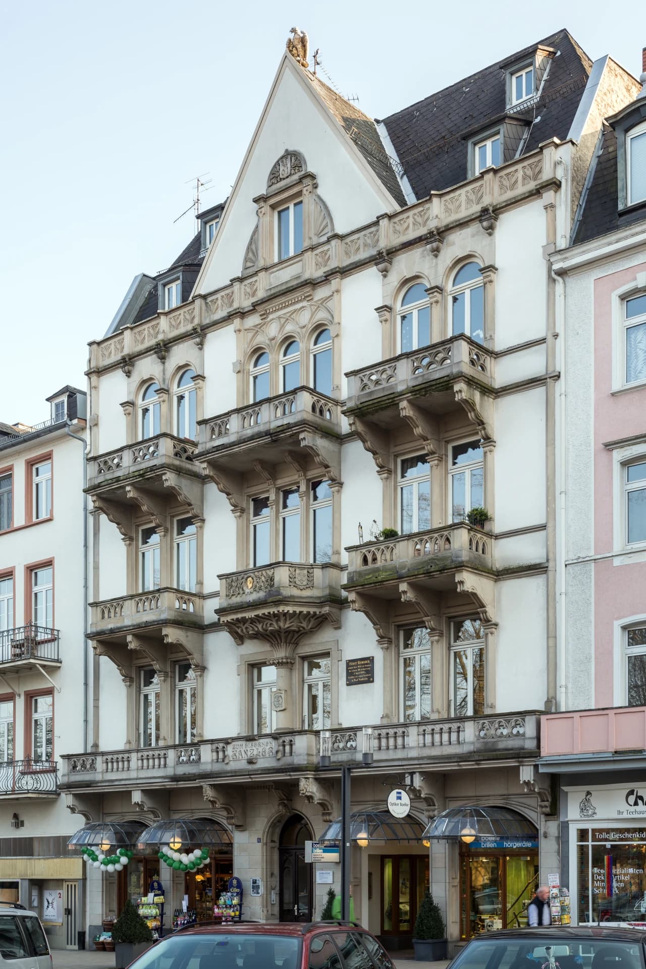 Jugendstilhaus in der Parkstraße 4 in Bad Nauheim