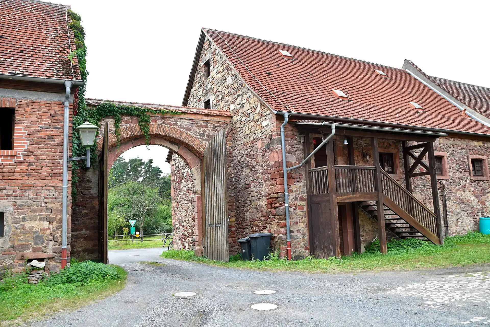 Innenhof des Patershäuser Hofs in Heusenstamm