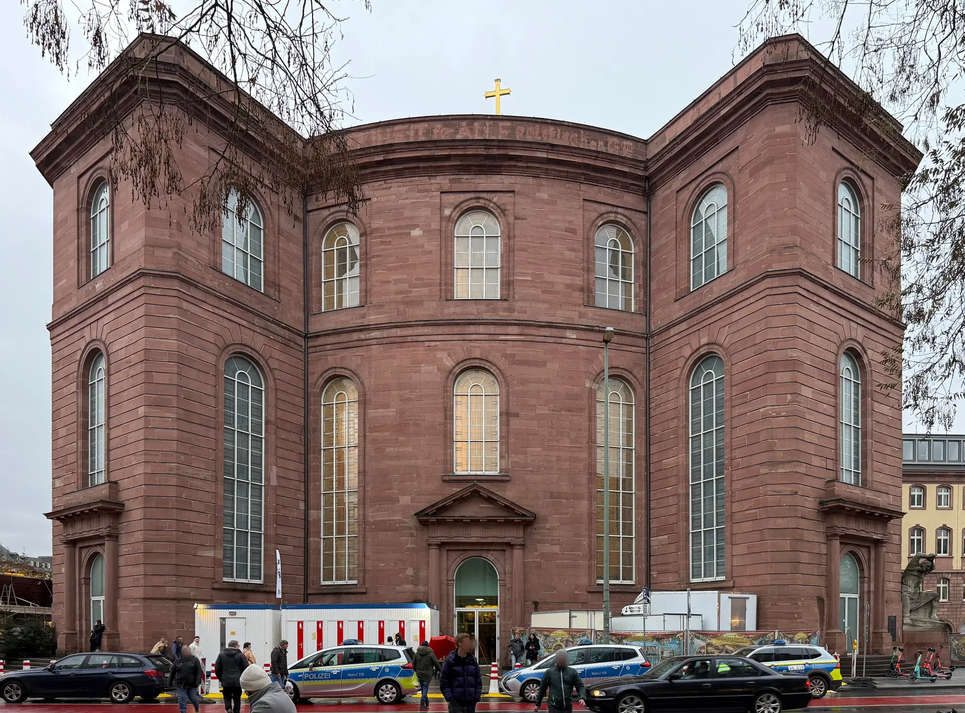 Rotunde der Paulskirche in der Frankfurter Altstadt