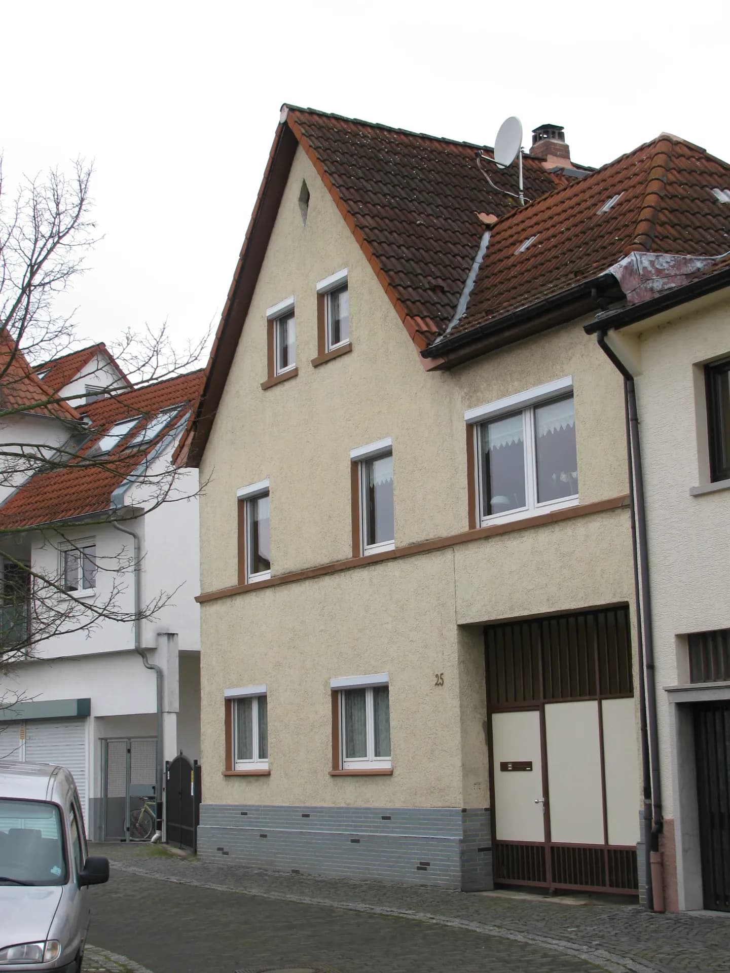 Giebelhaus in der Pfarrgasse in Mühlheim am Main