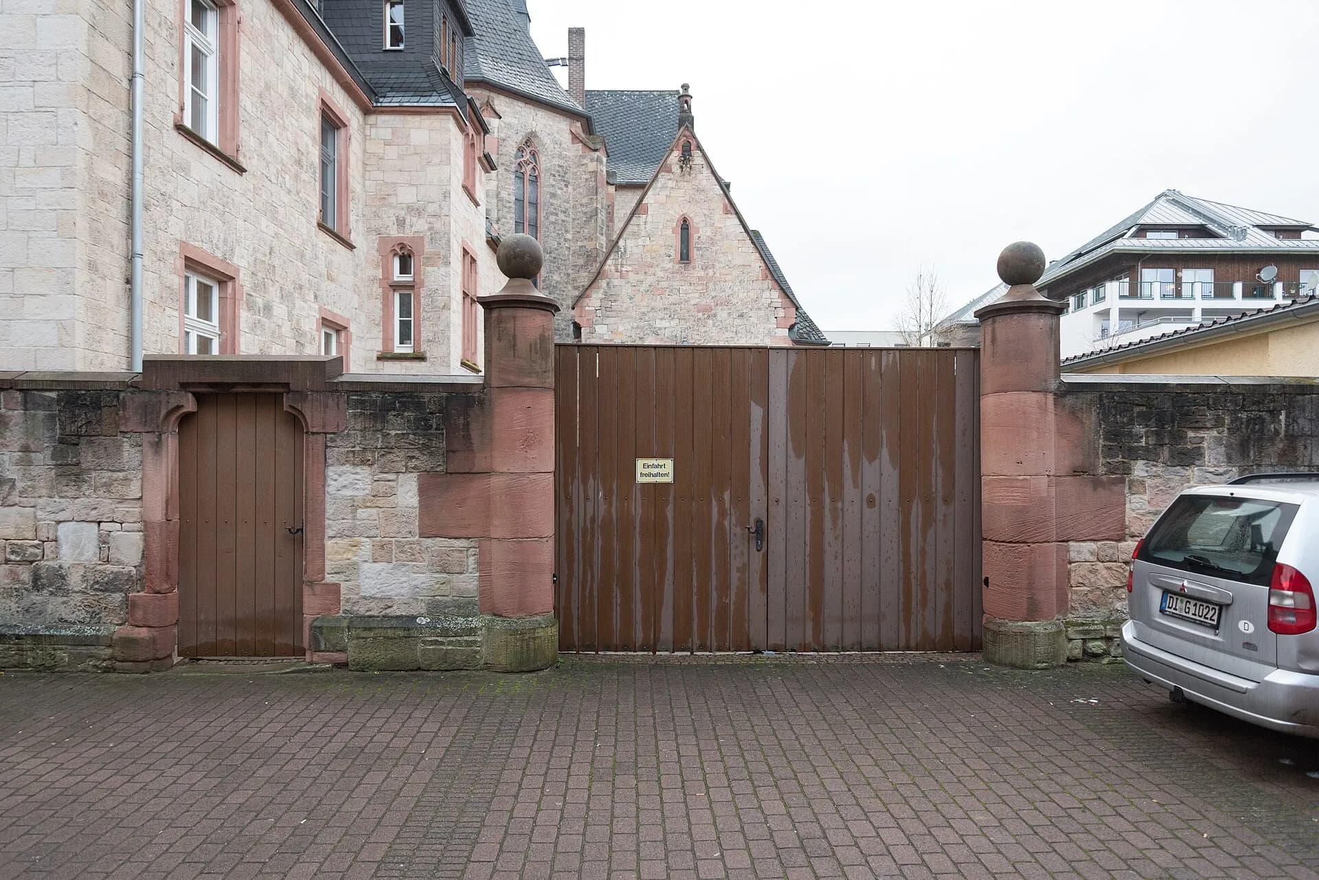 Hoftor an der Pfarrgasse 6 in Dieburg