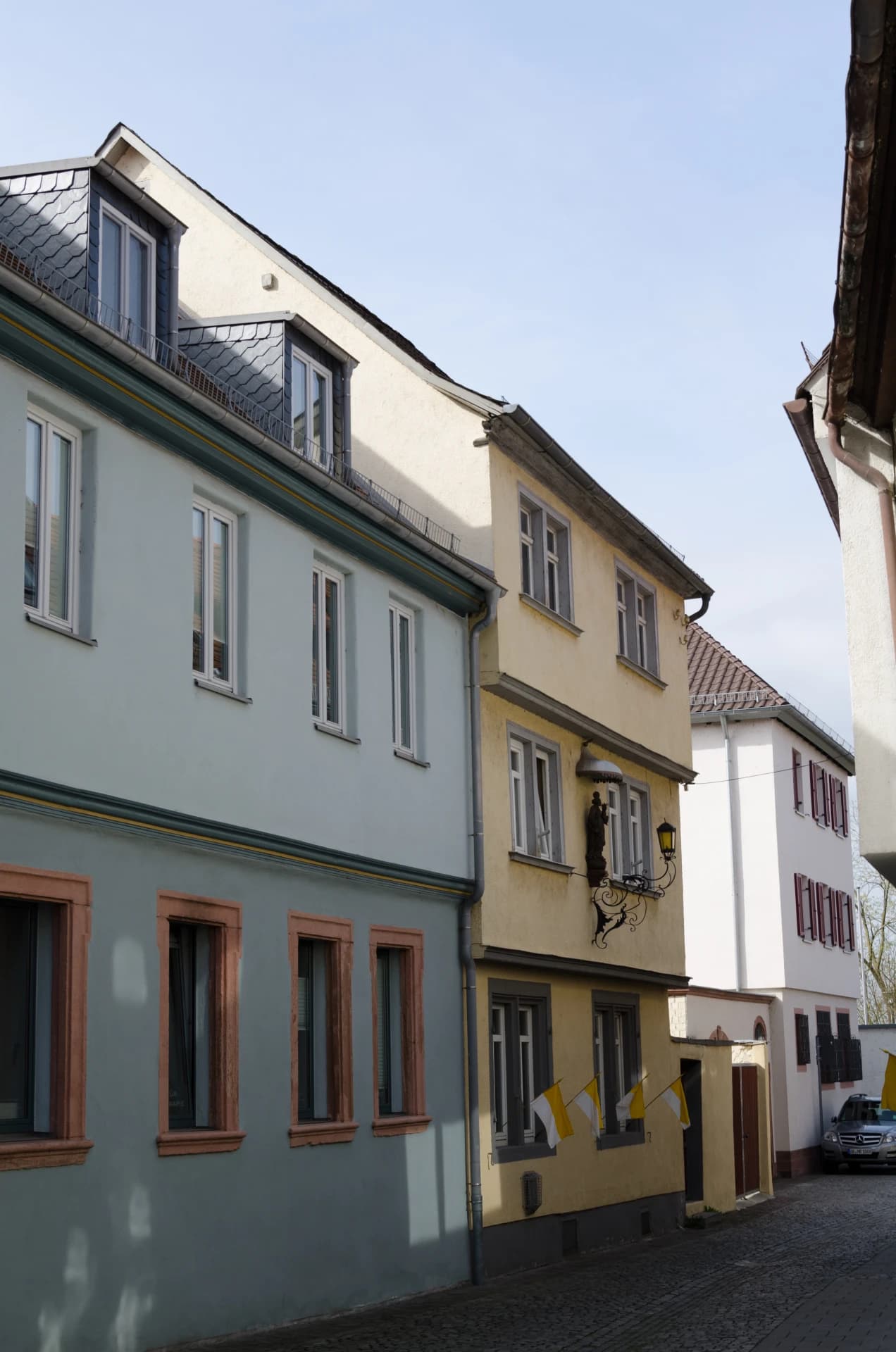 Wohnhäuser in der Pfarrgasse in Aschaffenburg