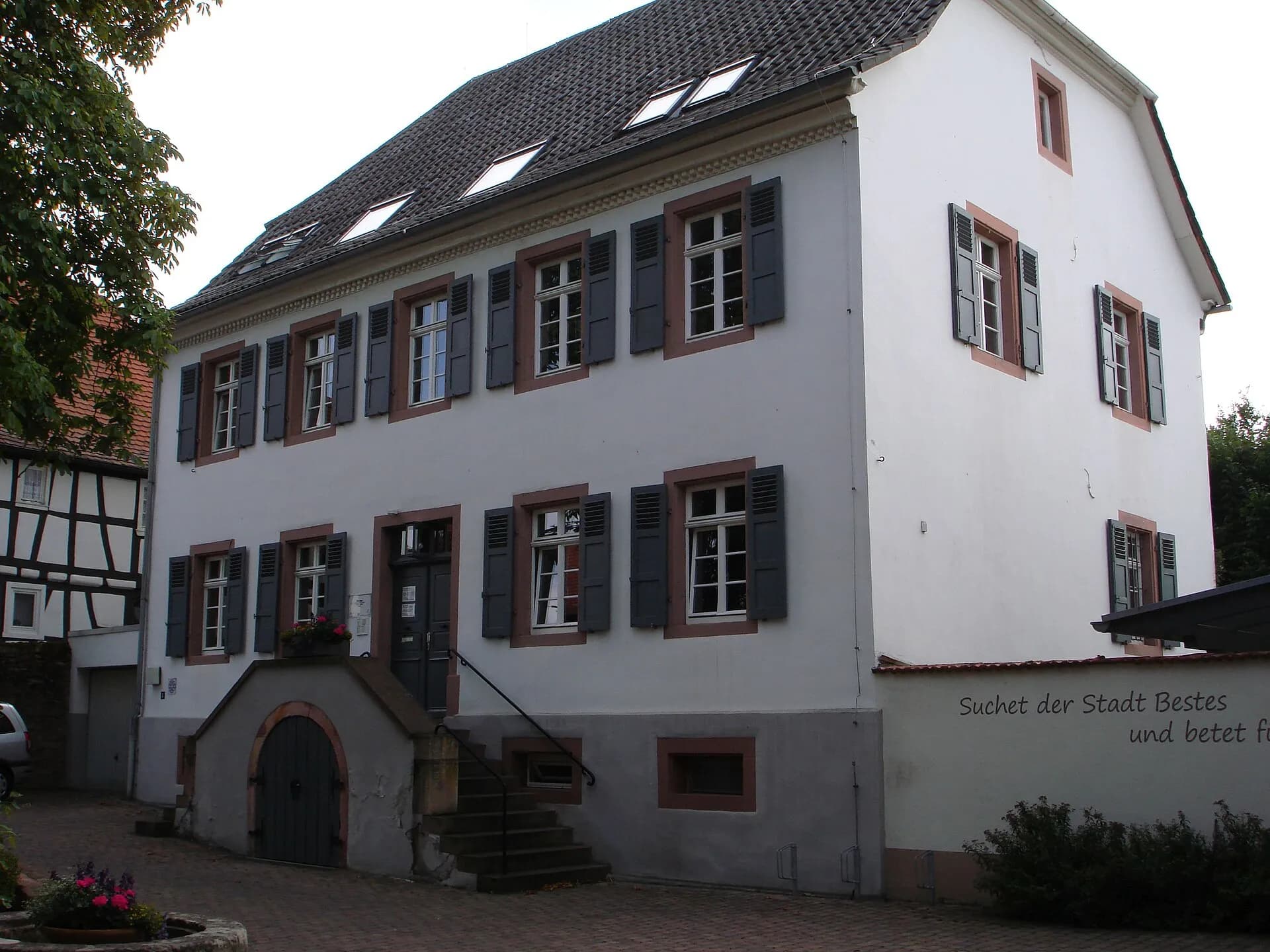 Evangelisches Pfarrhaus in der Pfarrgasse in Dietzenbach