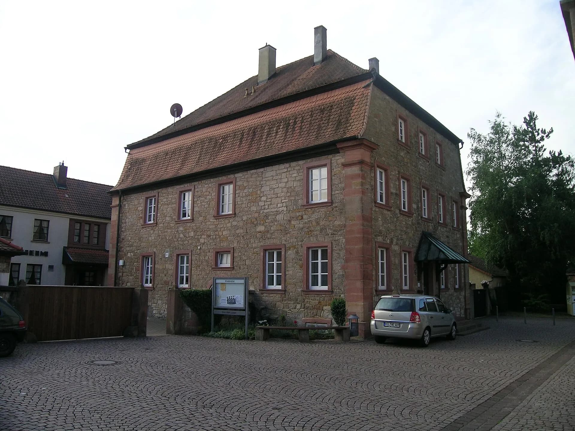 Pfarrhaus in der Kirchgasse in Kleinwallstadt