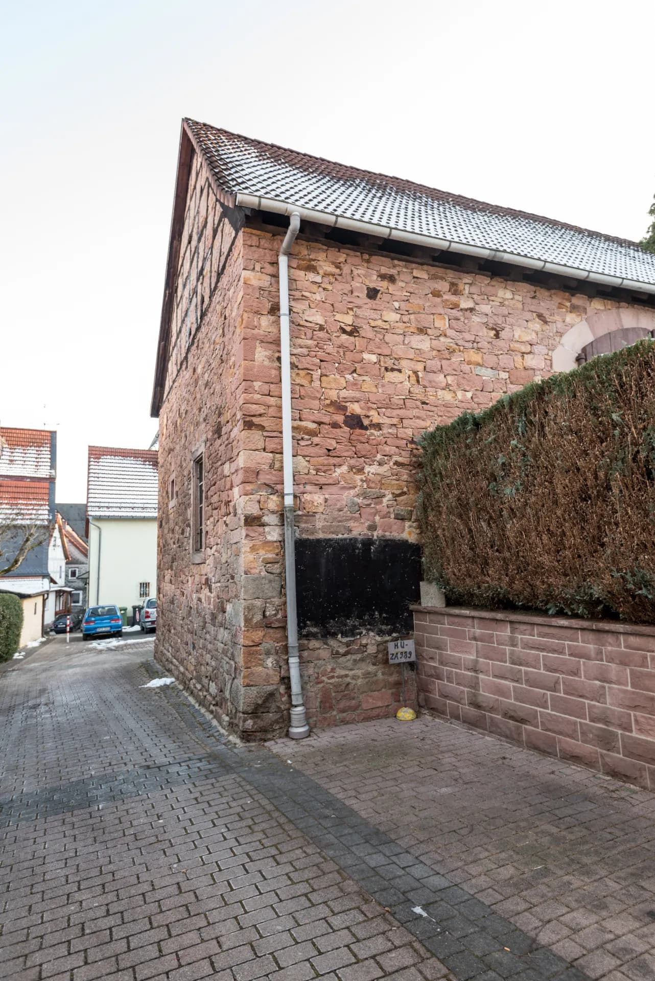 Sandsteinscheune an der Pfarrgasse in Wächtersbach