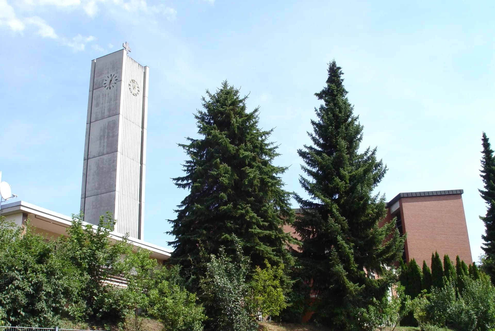 Katholisches Pfarrzentrum Sankt Matthäus in der Glaserstraße in Aschaffenburg-Gailbach