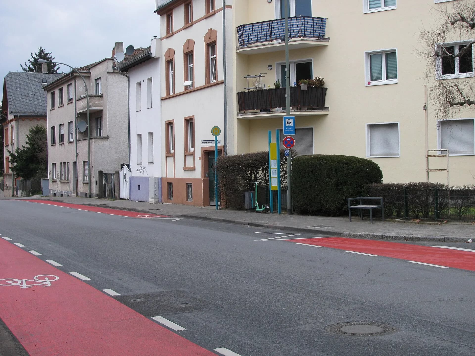 Pfeiferstraße in Frankfurt Dornbusch