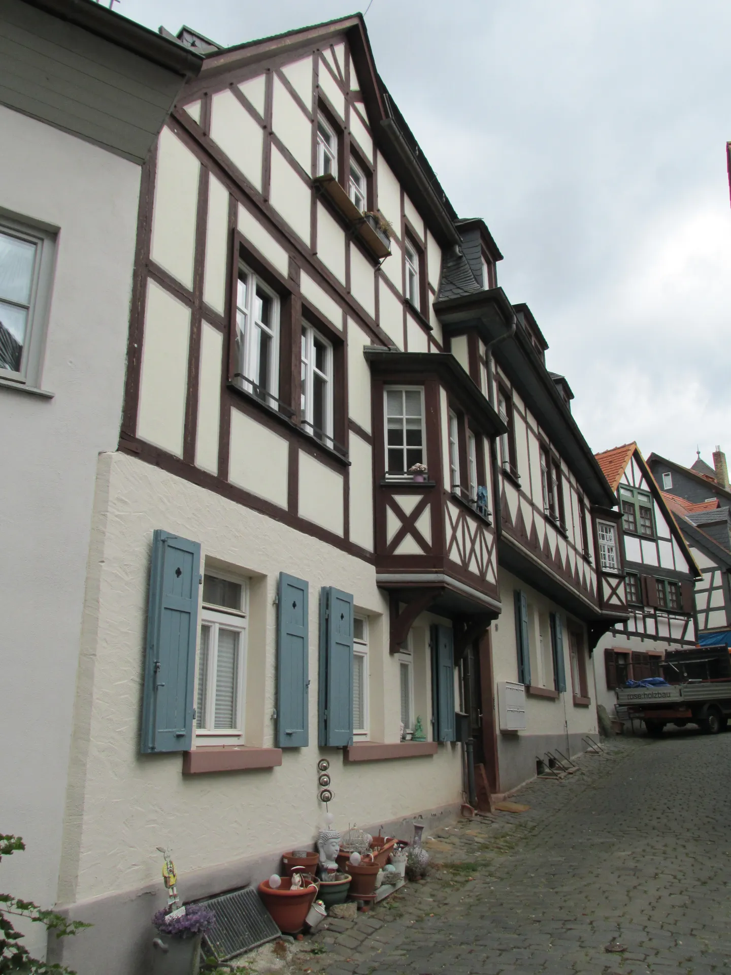 Häuserzeile Pferdstraße 10 in Kronberg im Taunus