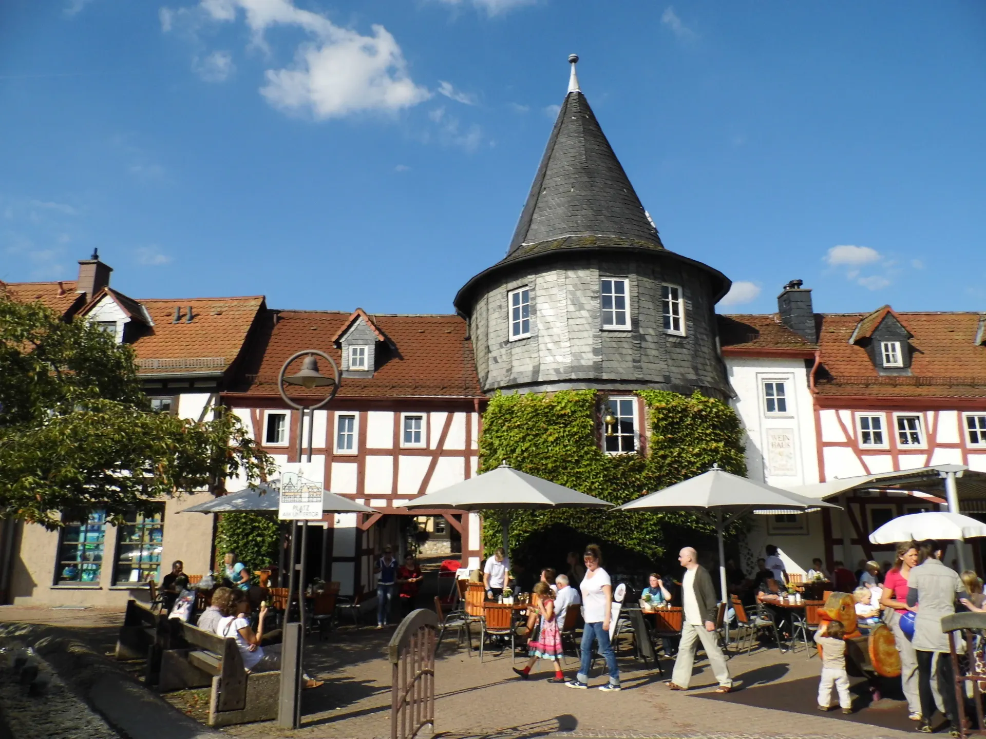 Platz am Untertor in der Hofheimer Altstadt