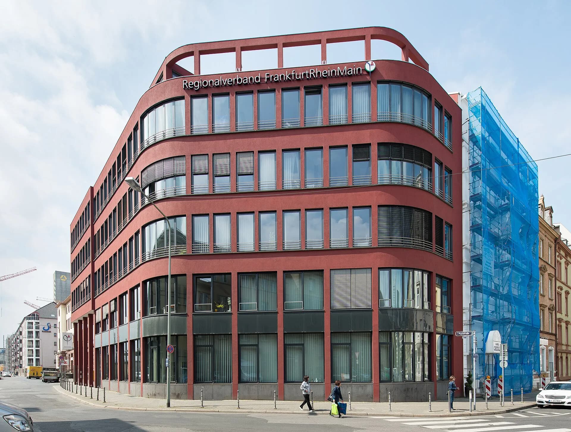 Bürogebäude Poststraße 16 im Frankfurter Gallus