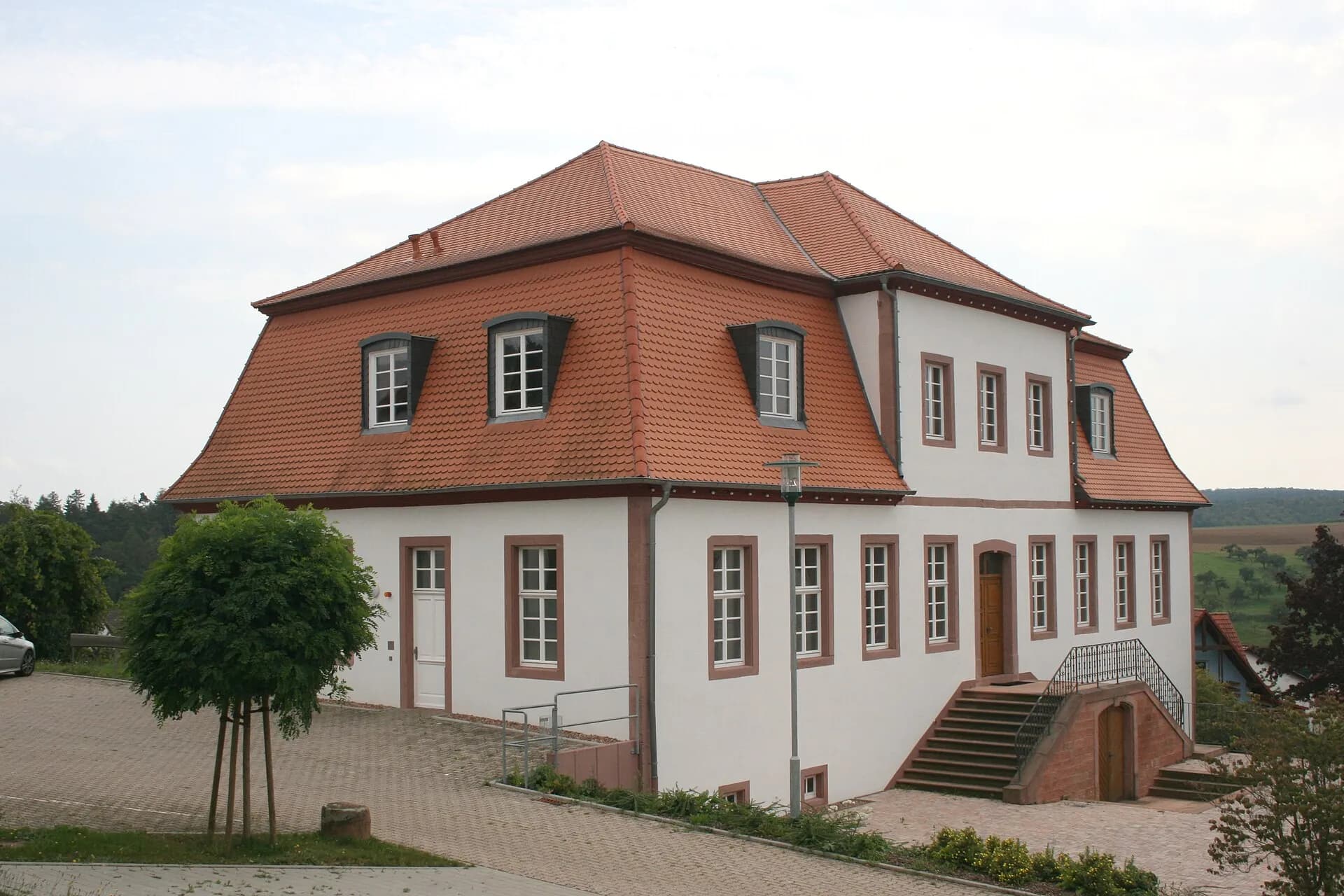 Pretlacksches Palais im Ortsteil Rimhorn in Lützelbach