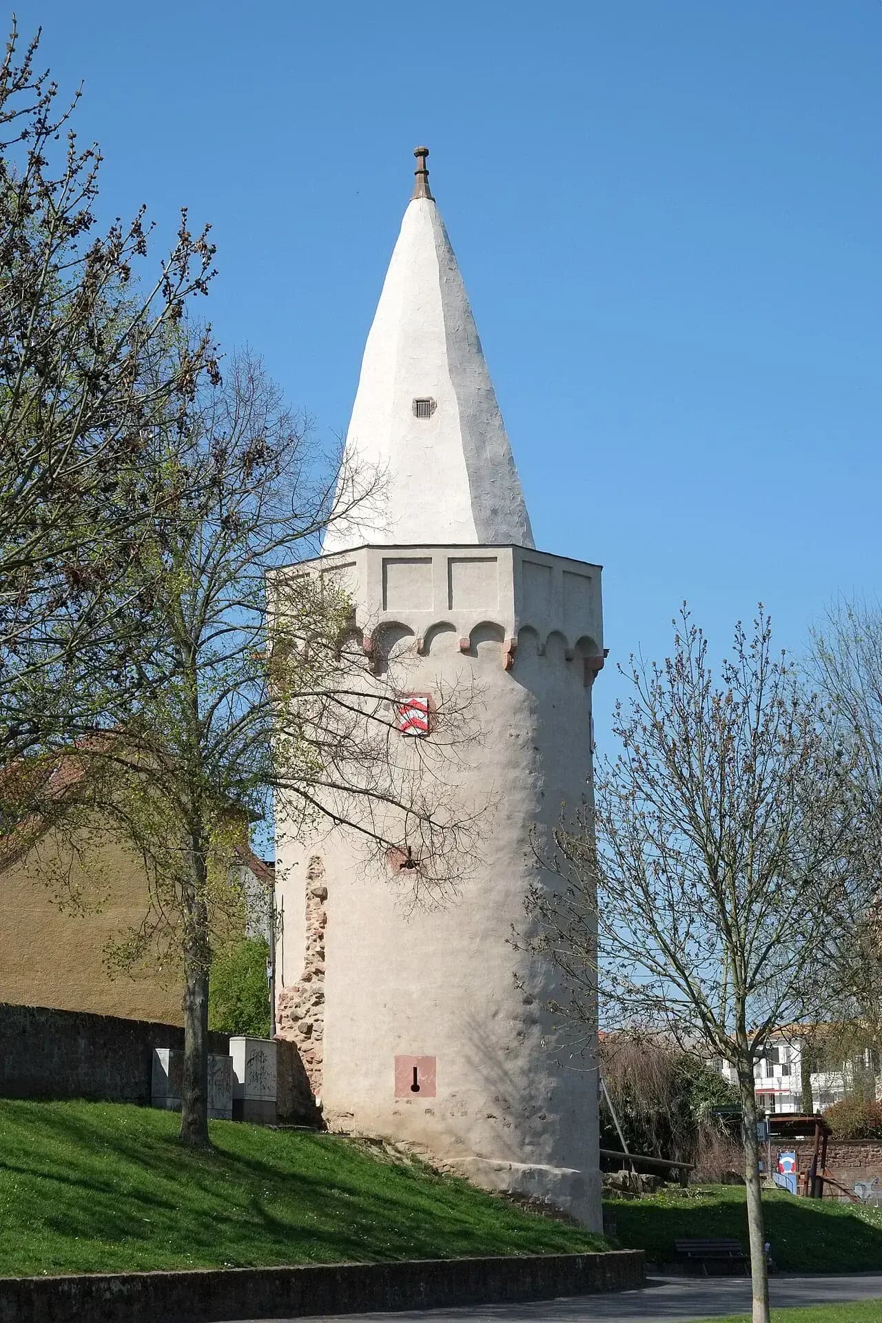 Pulverturm an der Stadtmauer in Seligenstadt