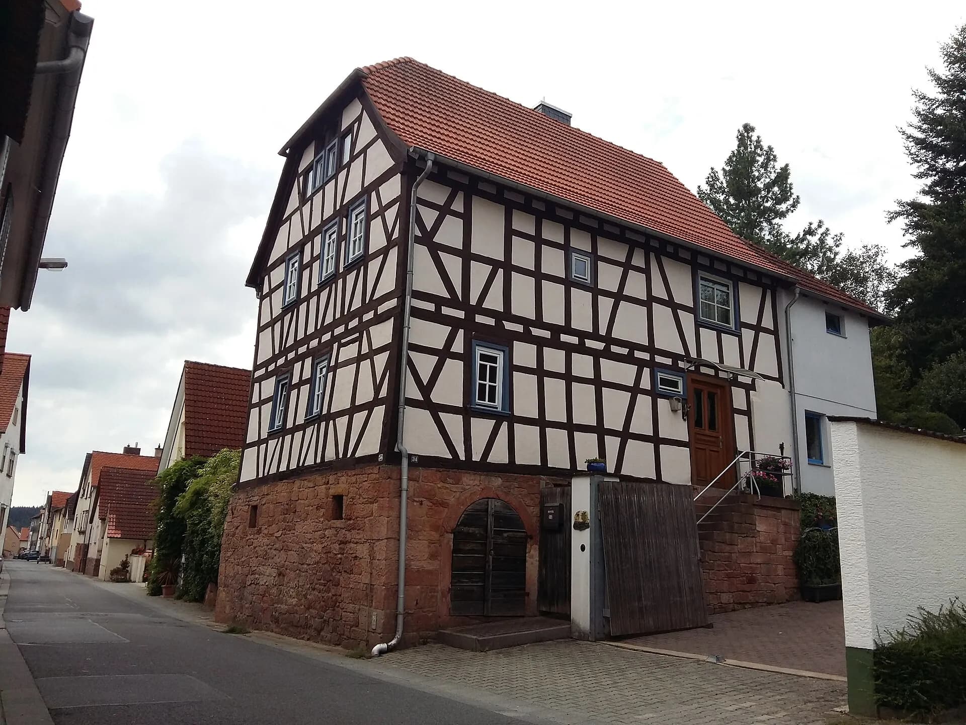 Fachwerkhaus im Oberdorf in Raibach