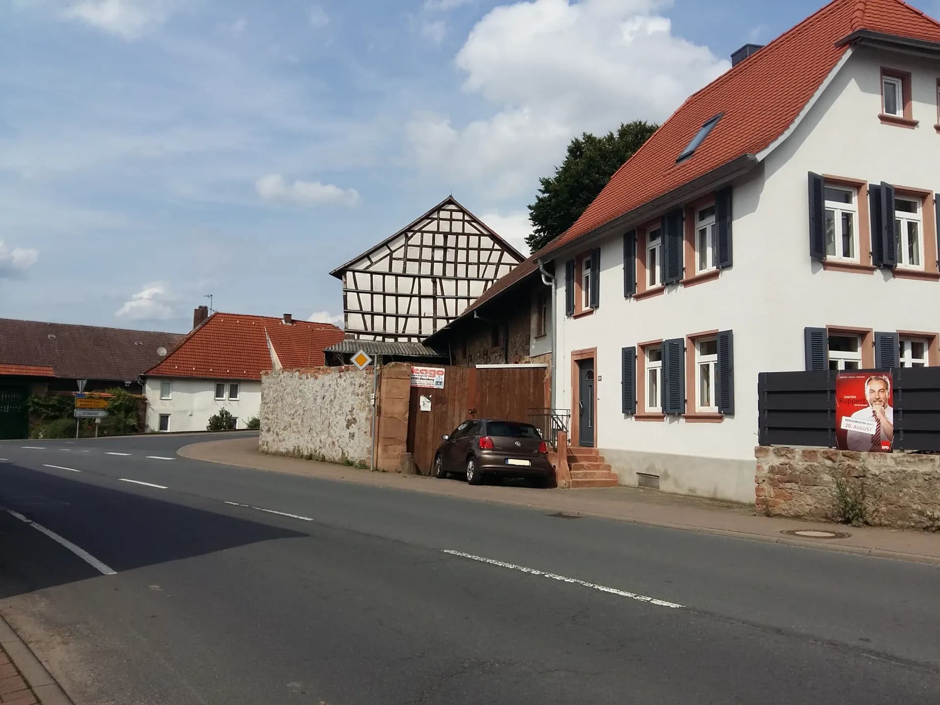 Richer Straße im Raibacher Tal in Groß-Umstadt