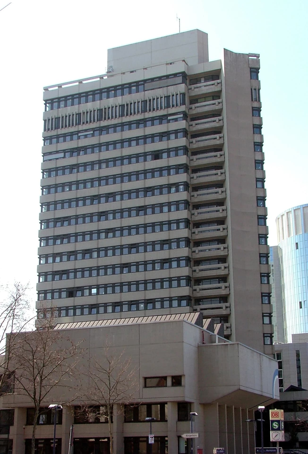 Rathaus-Hochhaus in Offenbach