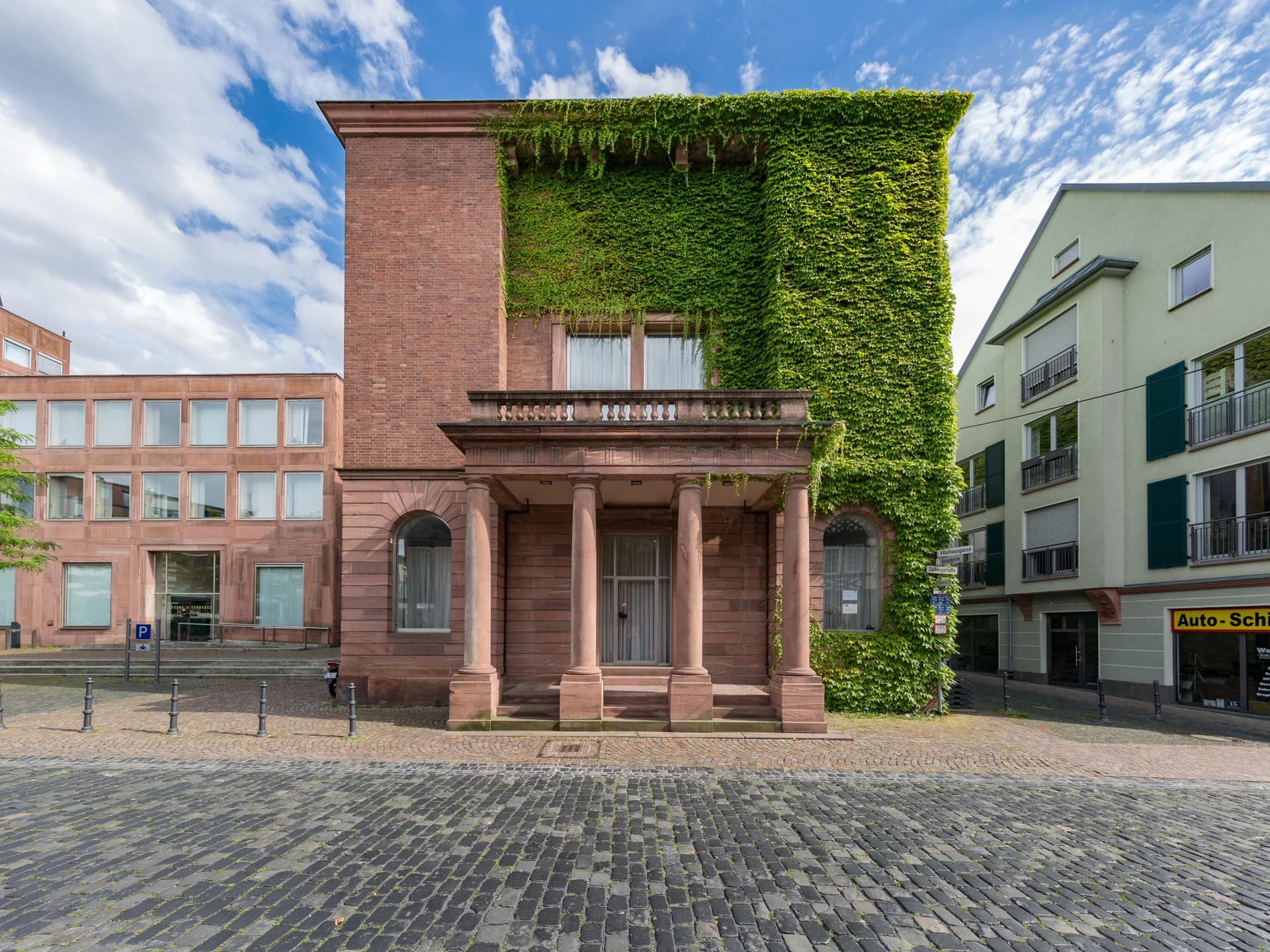 Sitzungssaalbau des Rathauses in Aschaffenburg