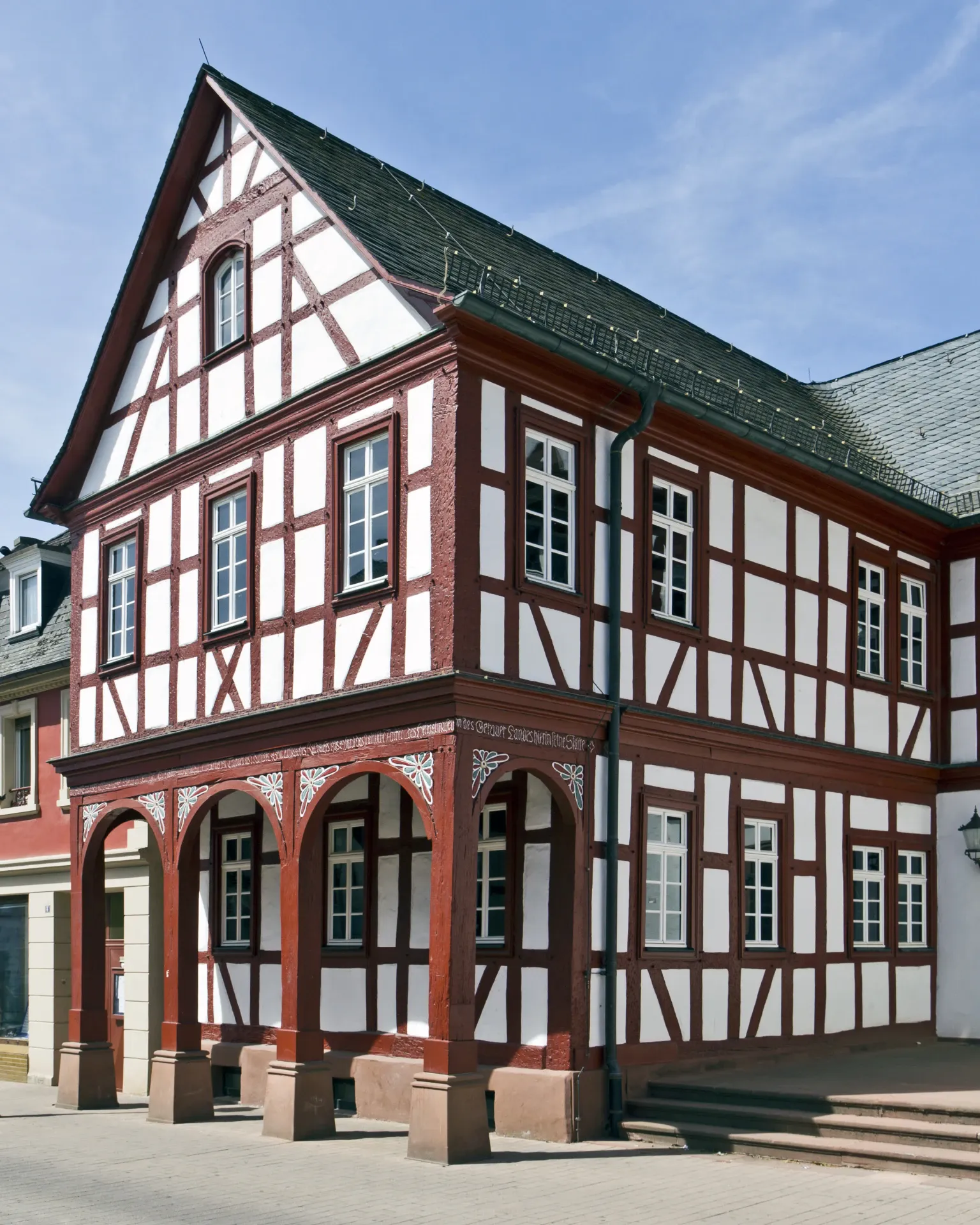 Südflügel des alten Rathauses in Groß-Gerau