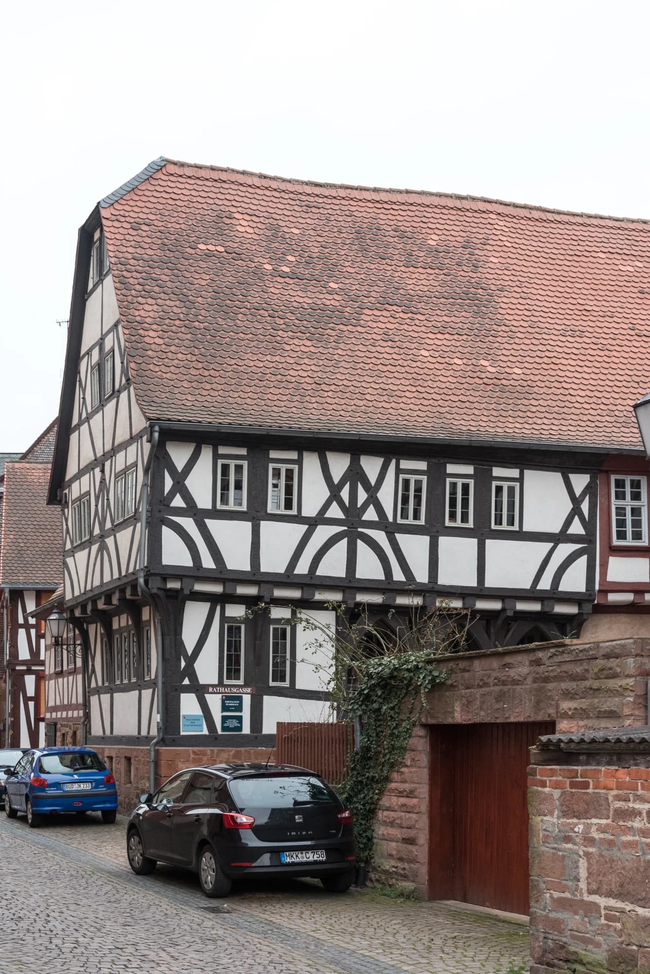 Fachwerkhaus in der Rathausgasse in Büdingen
