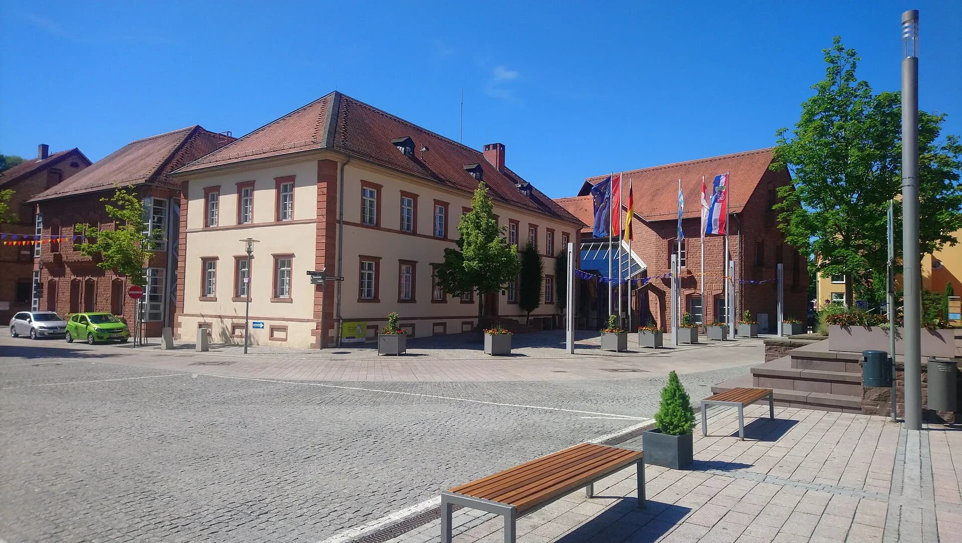 Rathausplatz in Alzenau