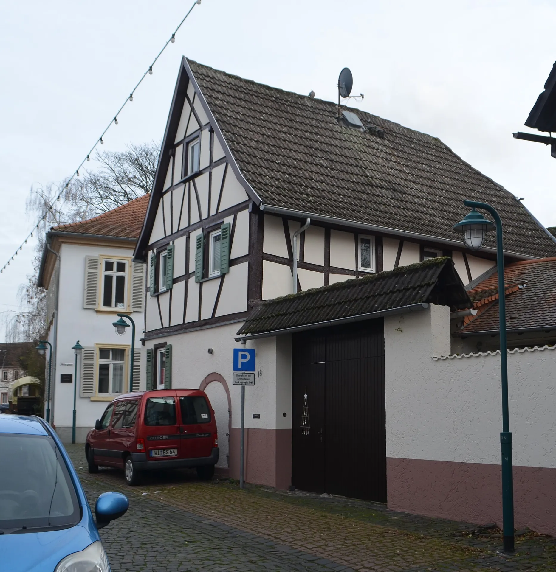 Fachwerkhaus in der Rathausstraße 18 in Hochheim am Main