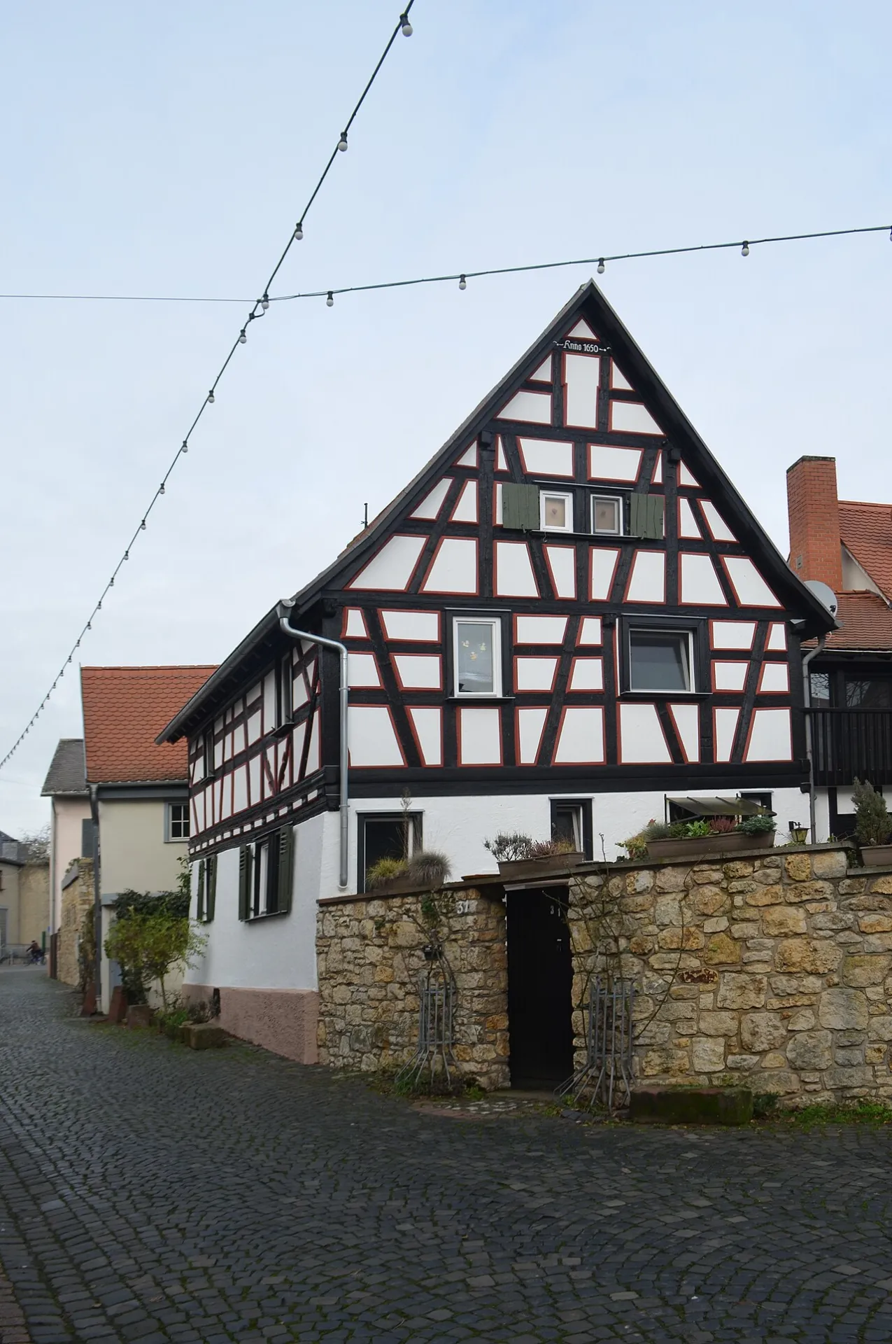 Fachwerkhaus in der Rathausstraße 31 in Hochheim am Main