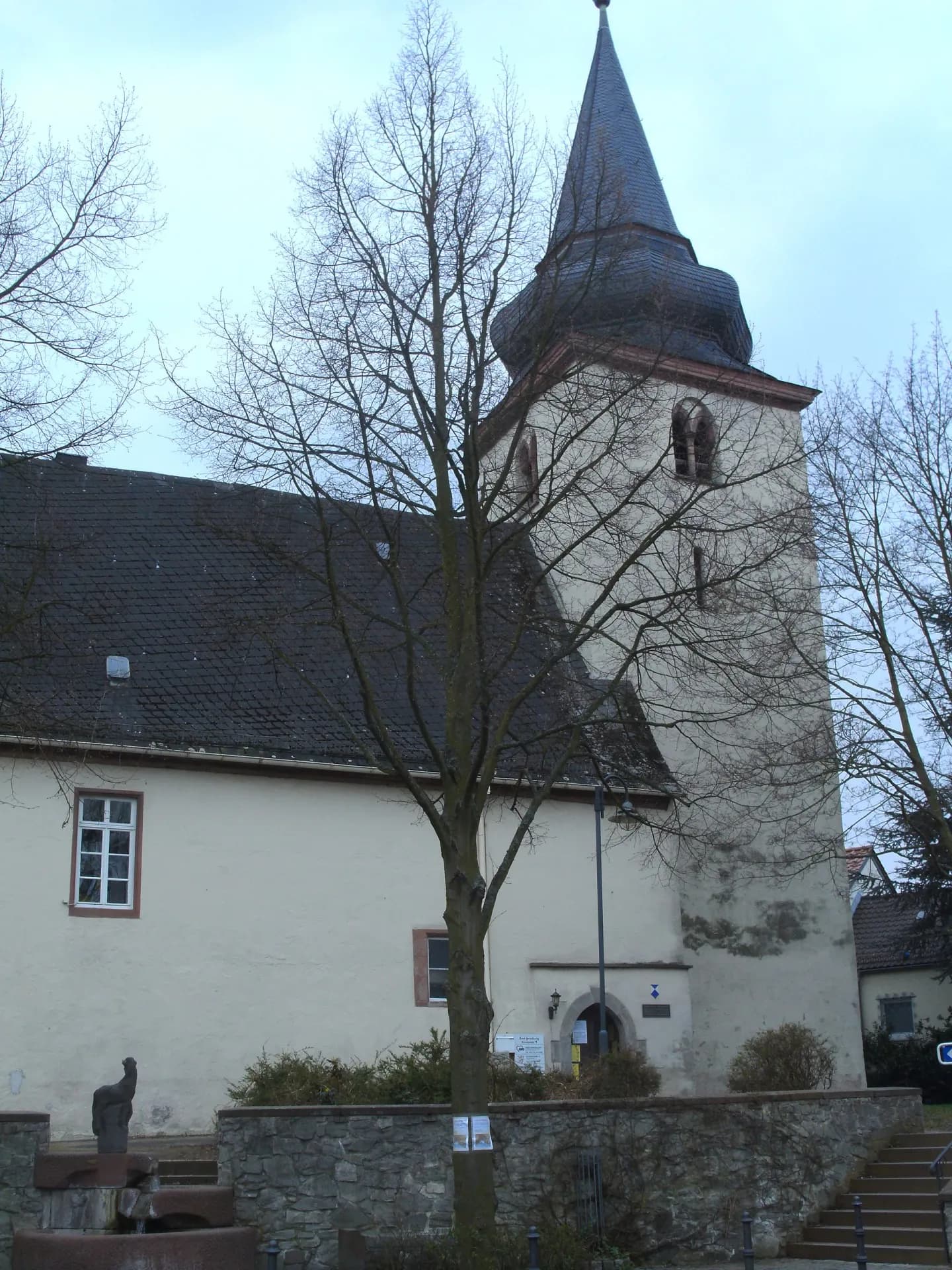 Ehemalige reformierte Kirche am Kirchhof in Bad Homburg-Ober-Eschbach